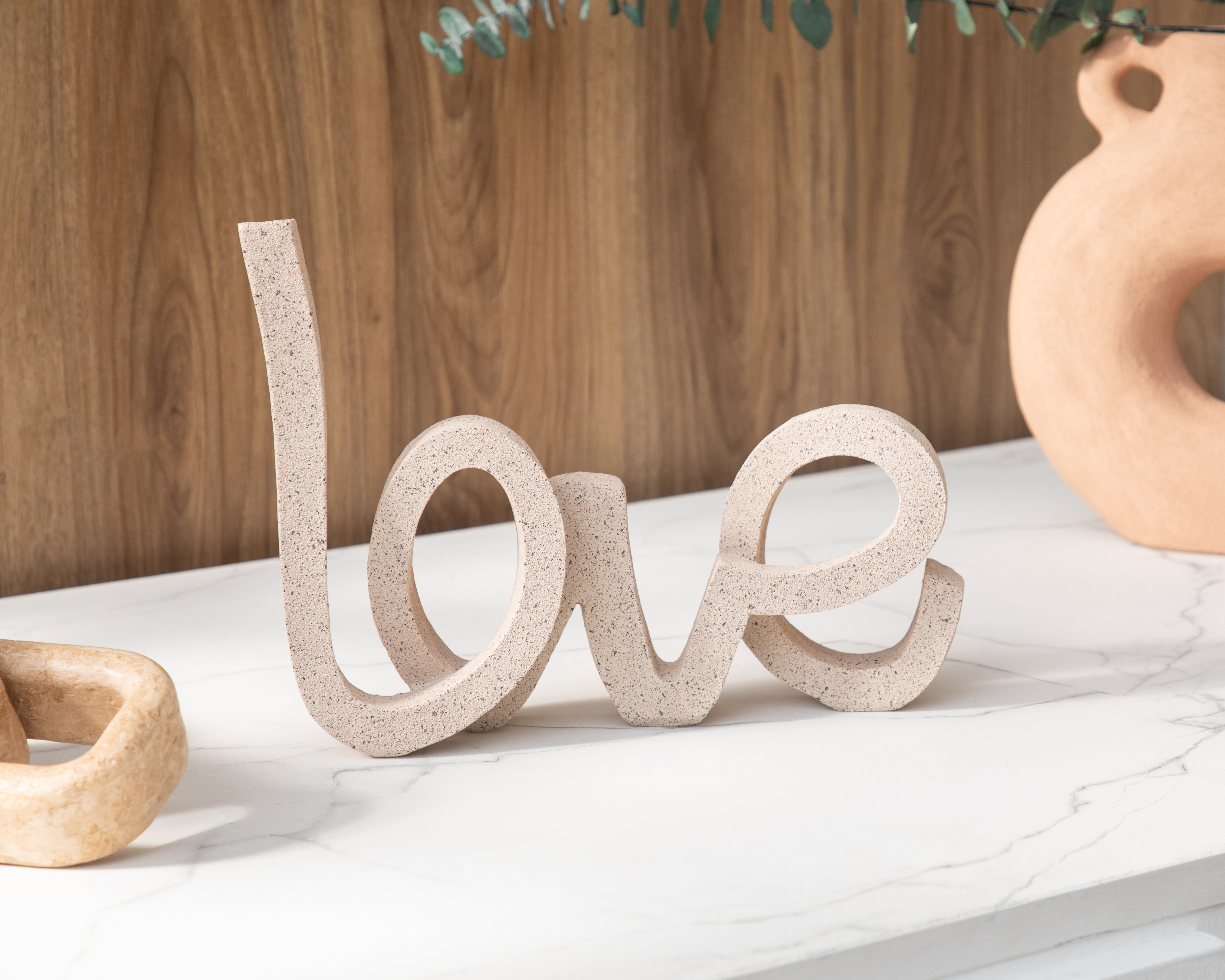 Foto 5 | Foto 5 | Letrero Decorativo Love Me de Resina