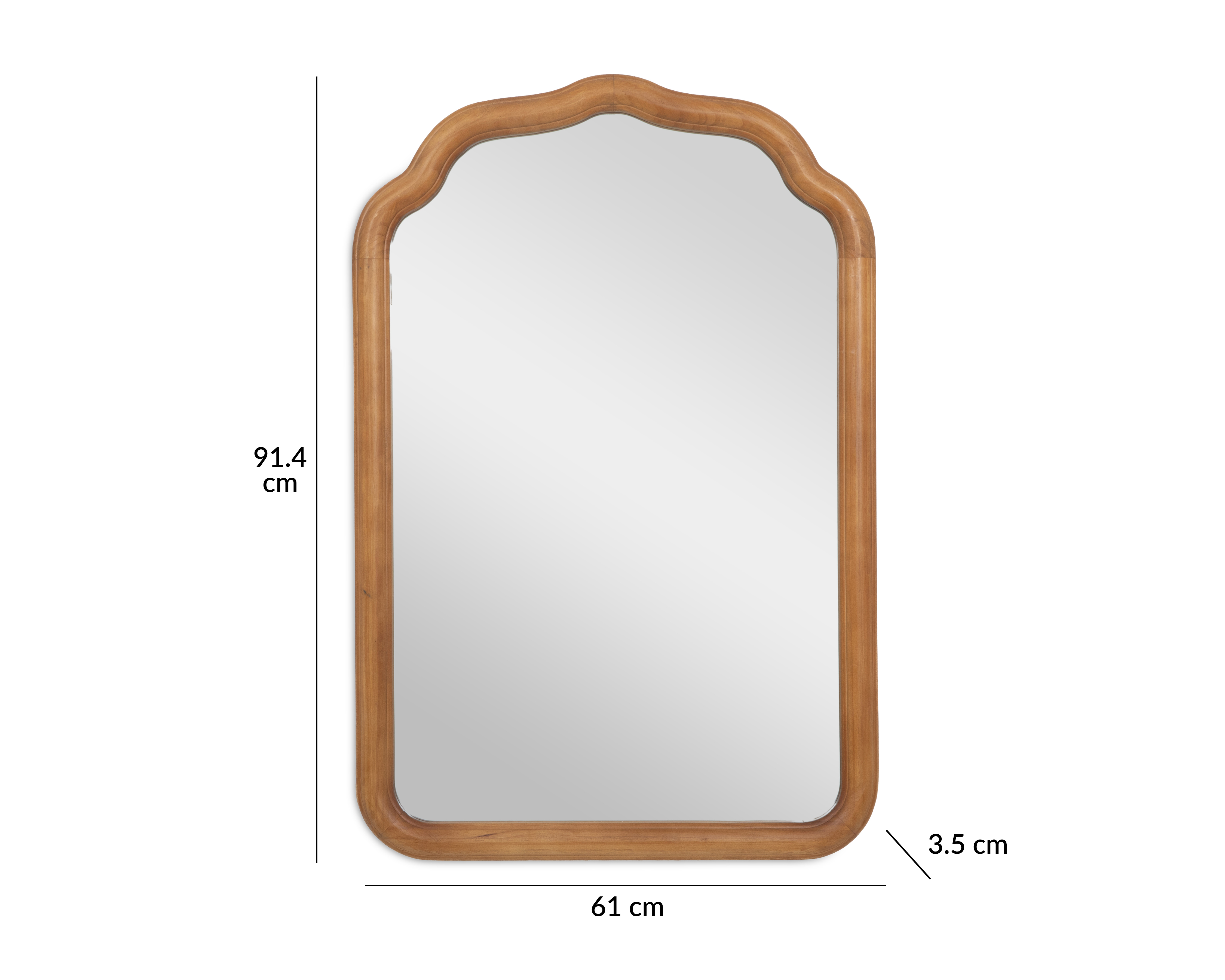 Foto 5 | Foto 5 | Espejo de Arco Marlen 61 x 91.4 cm