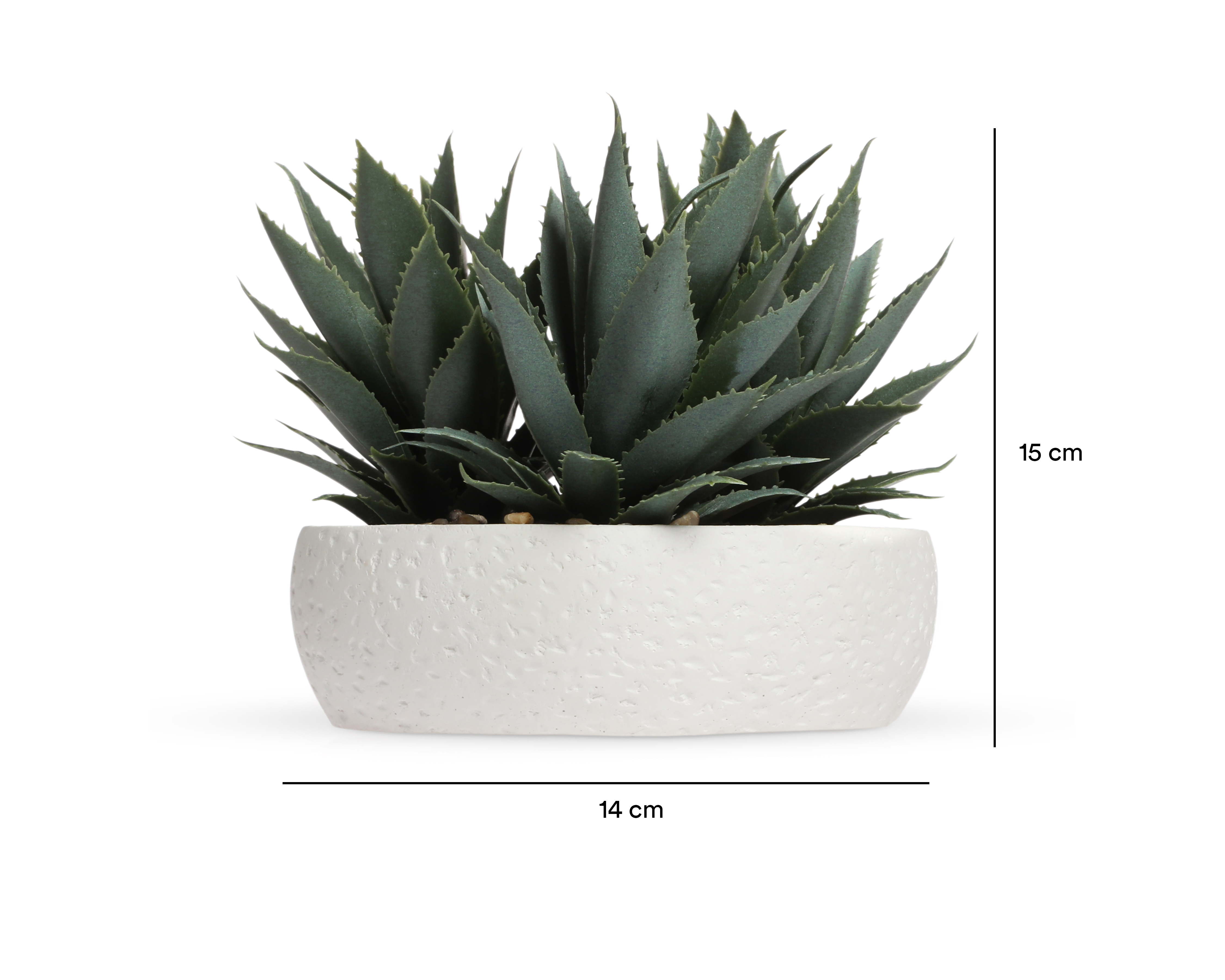 Foto 5 | Foto 5 | Suculenta Artificial con Maceta 15 cm