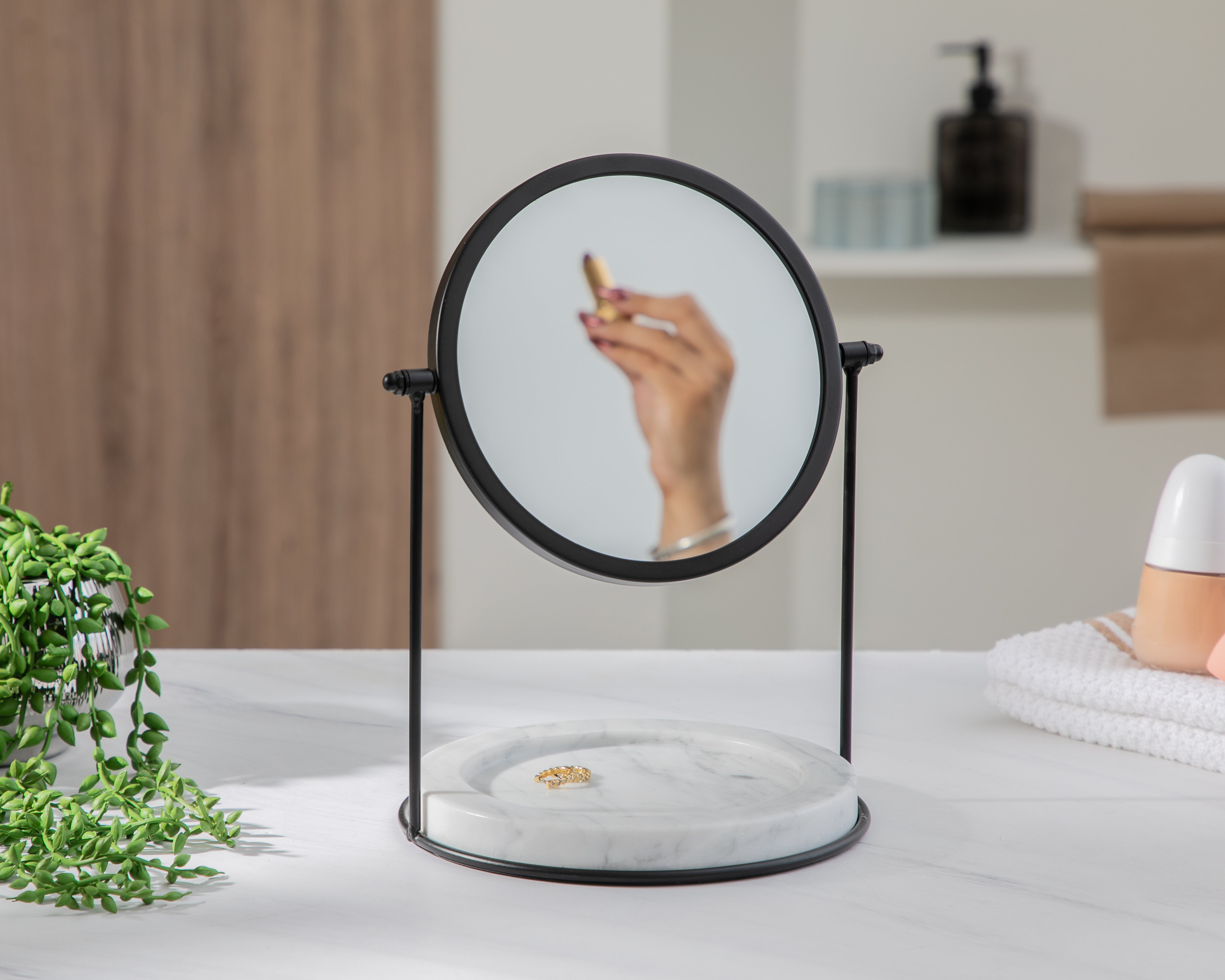 Foto 4 | Foto 4 | Espejo Redondo Patsy 18.5 x 27 cm