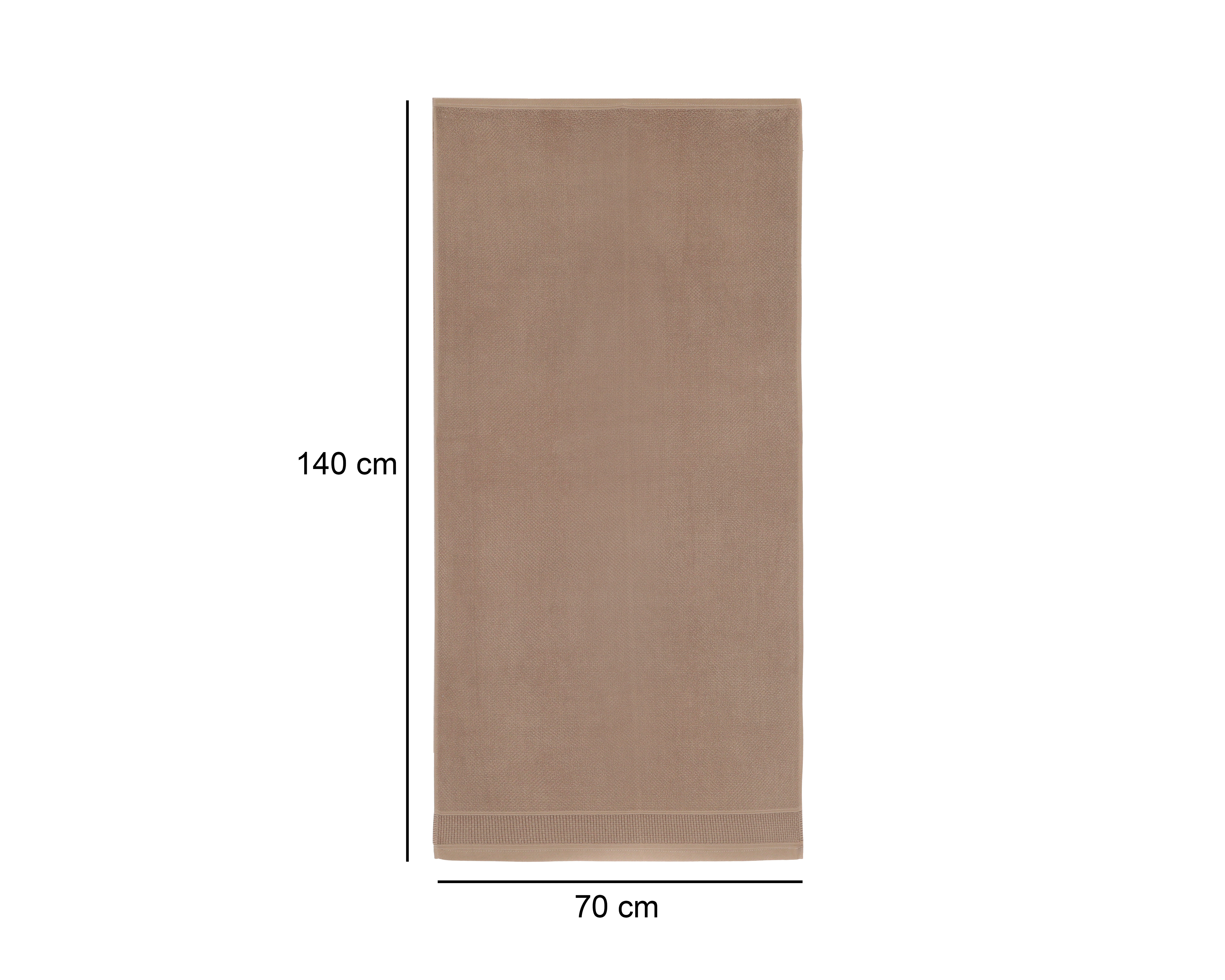 Foto 6 pulgar | Foto 5 | Toalla de Medio Baño Starhaus Francis Café 2 Piezas