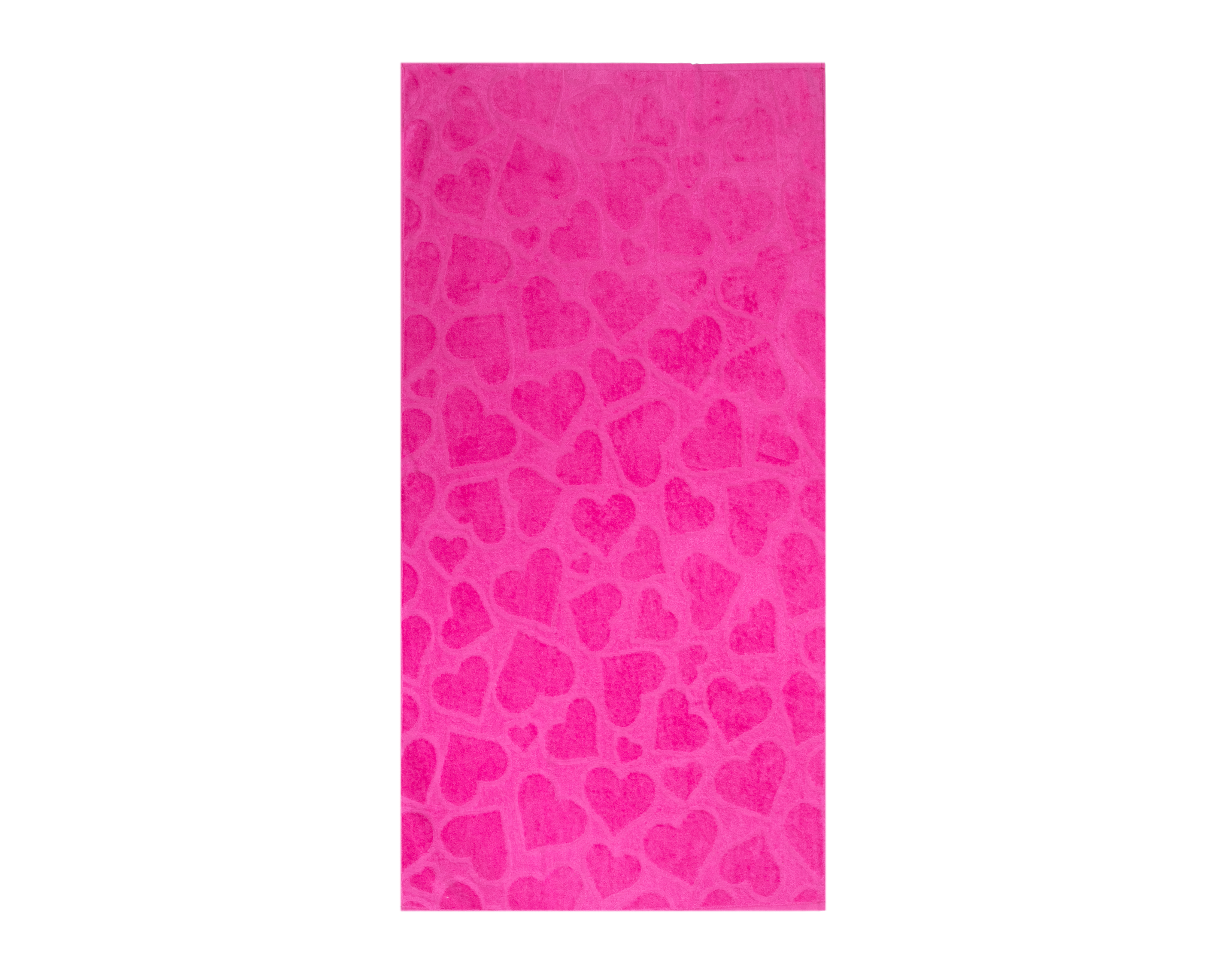 Foto 4 pulgar | Foto 3 | Toalla de Medio Baño Corazones Fucsia
