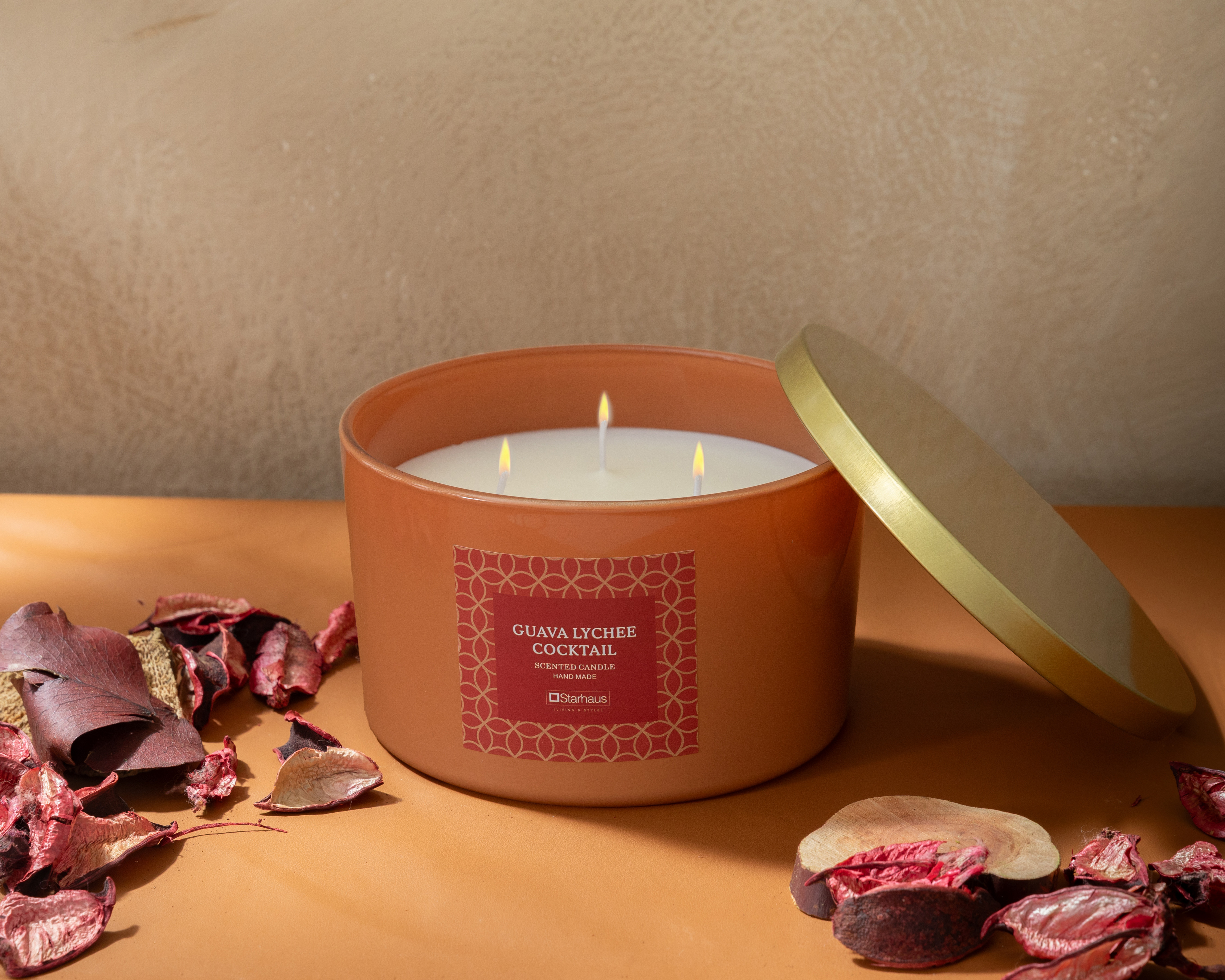 Foto 5 pulgar | Foto 4 | Vela Aromática Coctel de Guayaba y Lichi