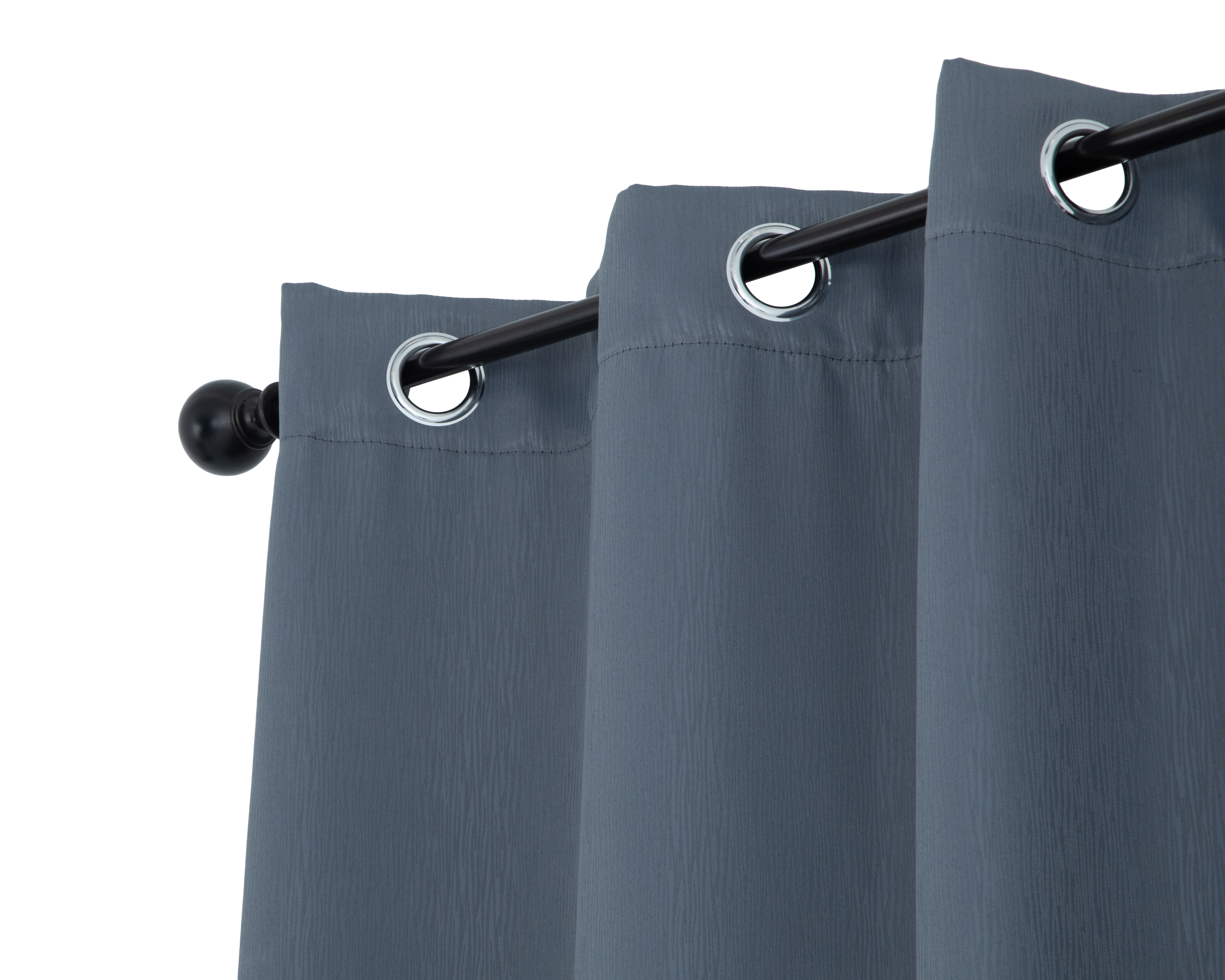 Foto 3 | Foto 3 | Cortina Blackout Francis 137 x 225 cm Gris