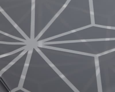 Foto 4 | Foto 4 | Cortina y Tapete para Baño Starhaus Gris 2 Piezas