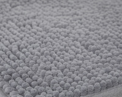 Foto 5 | Foto 5 | Cortina y Tapete para Baño Starhaus Gris 2 Piezas