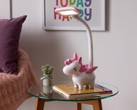 Lámpara de Mesa Unicornio Blanca