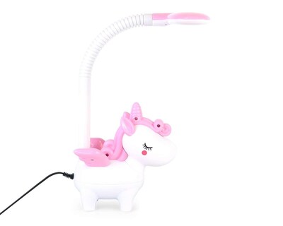 Foto 4 | Foto 4 | Lámpara de Mesa Unicornio Blanca