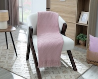 Frazada Individual Starhaus Michell Rosa