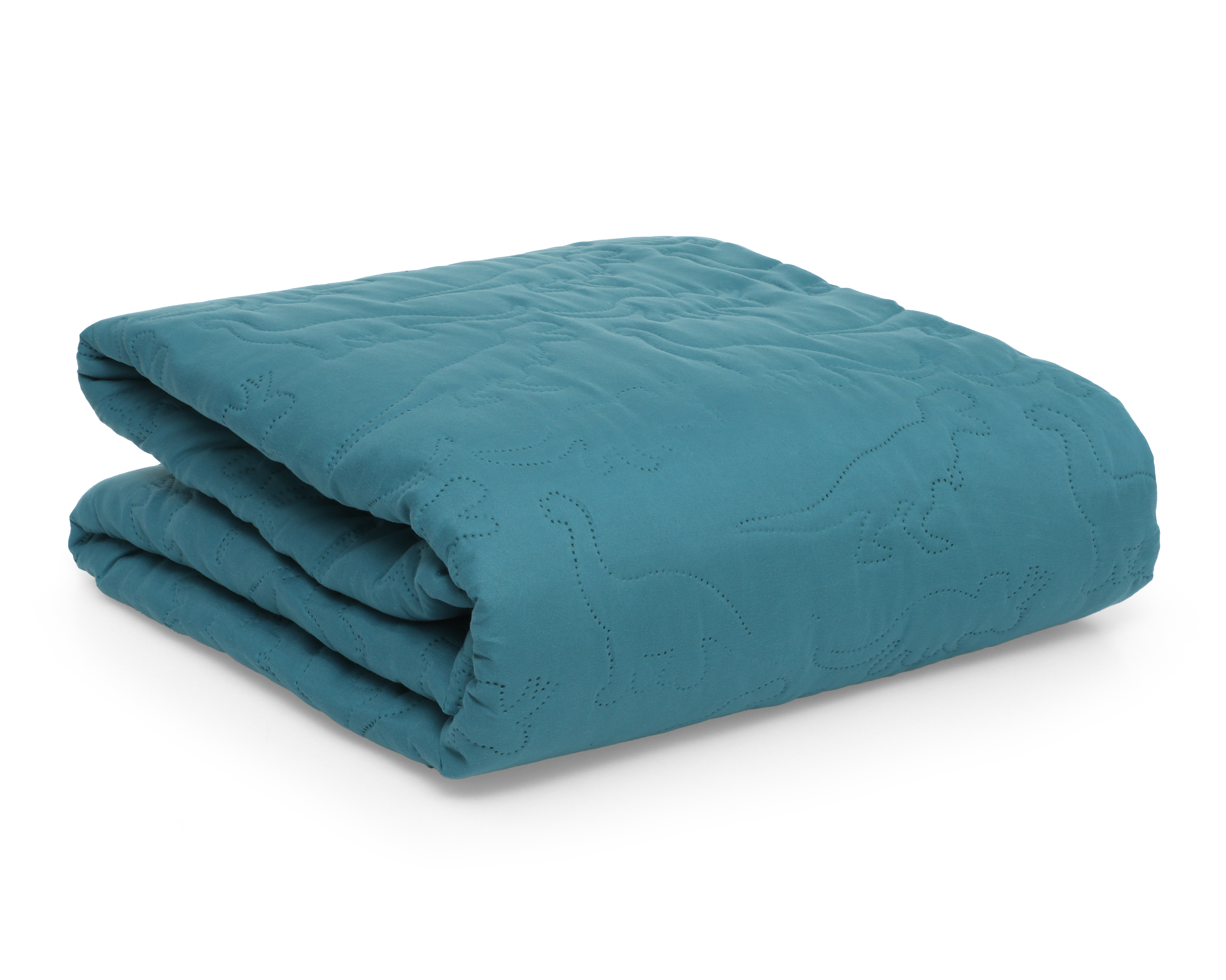 Foto 2 | Foto 2 | Edredón Individual con Funda para Almohada Starhaus Funny Dinos Verde 2 Piezas