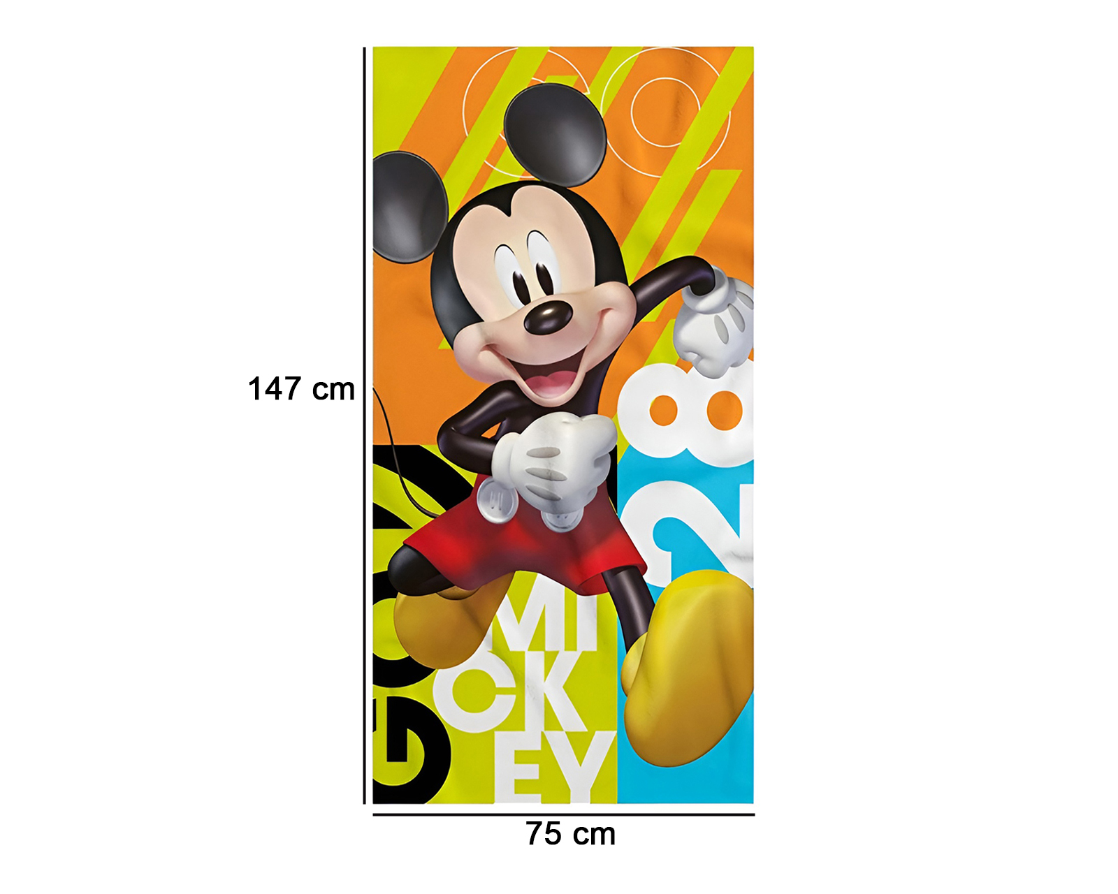 Foto 6 pulgar | Foto 5 | Toalla de Baño Providencia Mickey Mouse Infantil