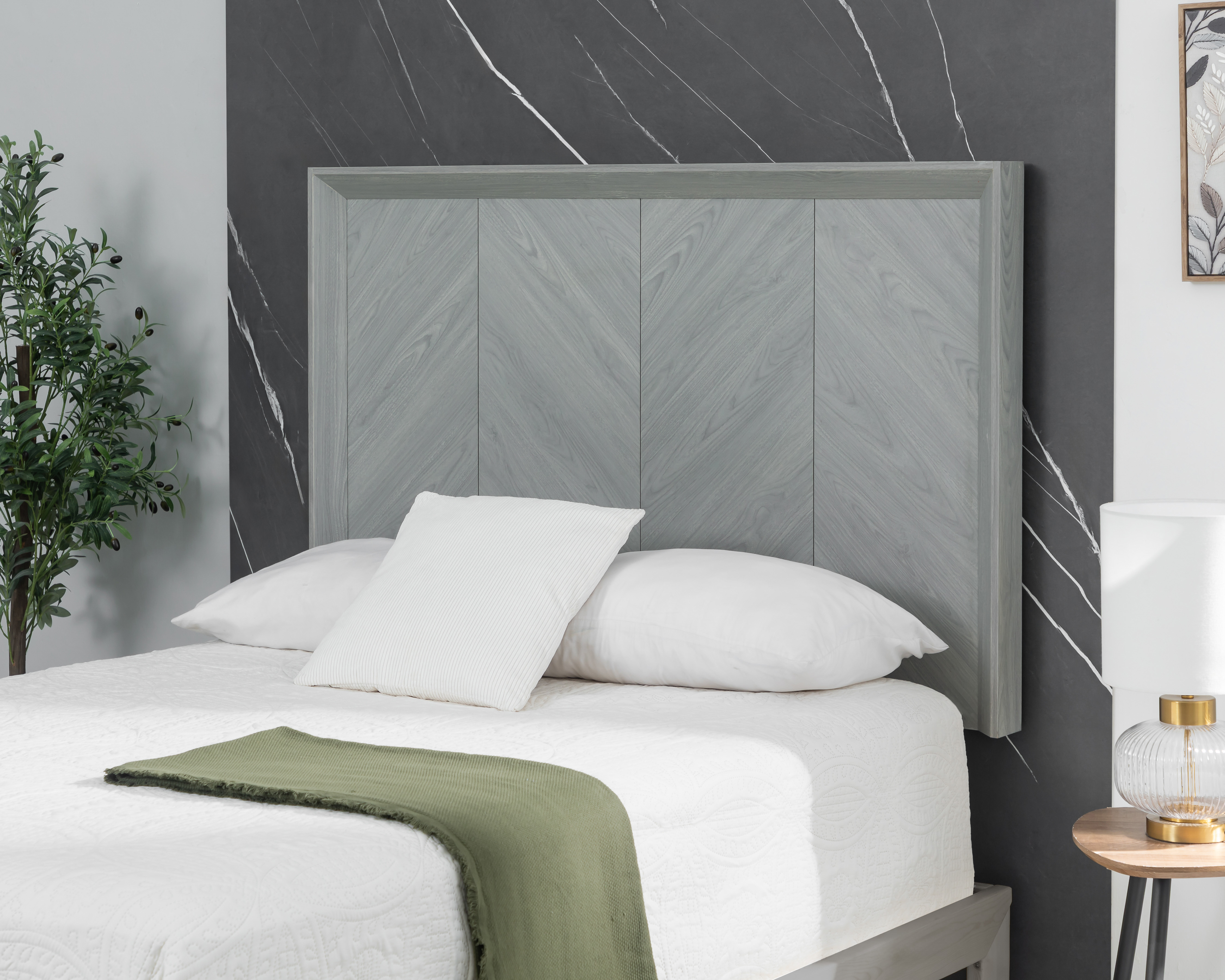 Cabecera Donata Matrimonial Gris