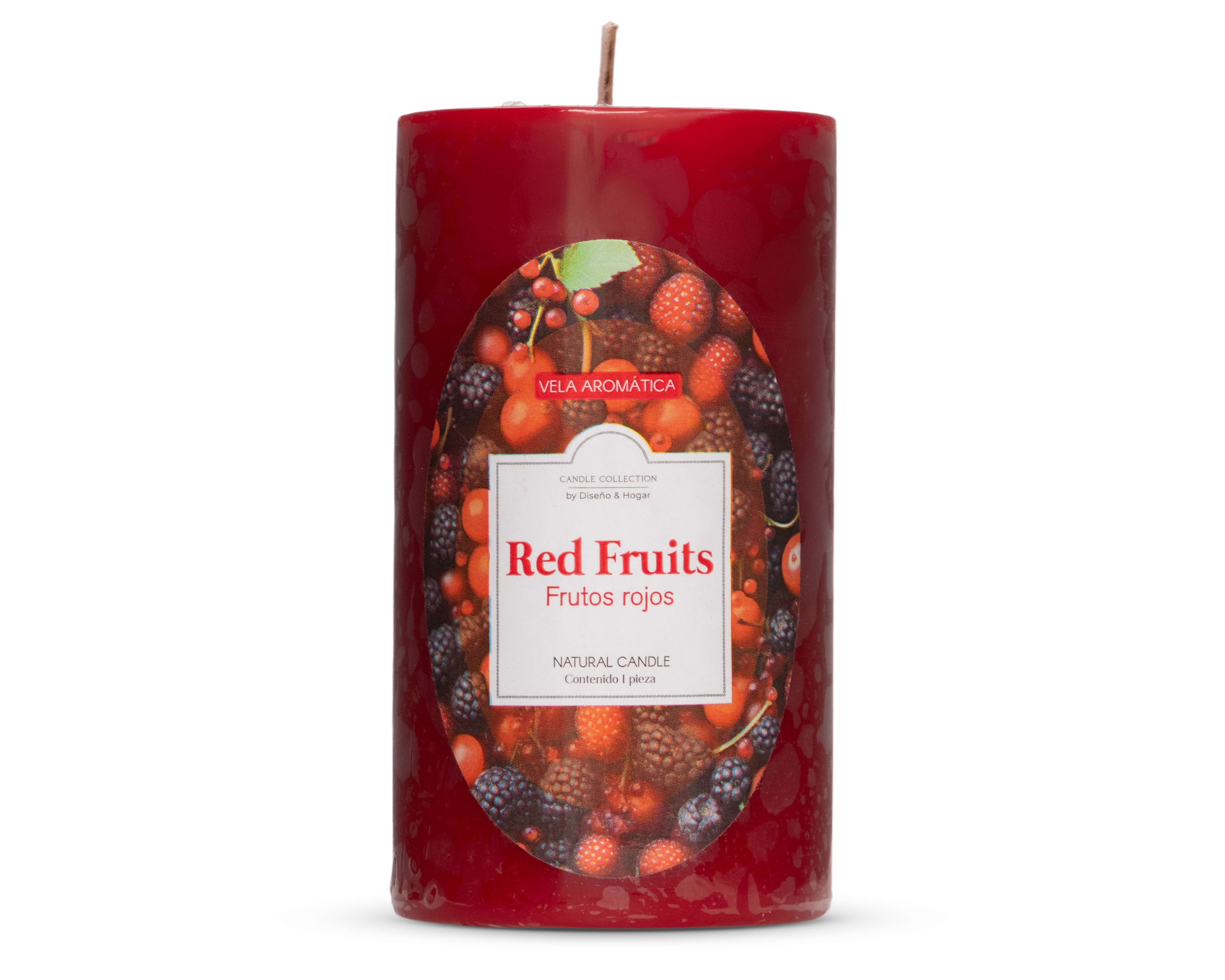 Vela Aromática Frutos Rojos
