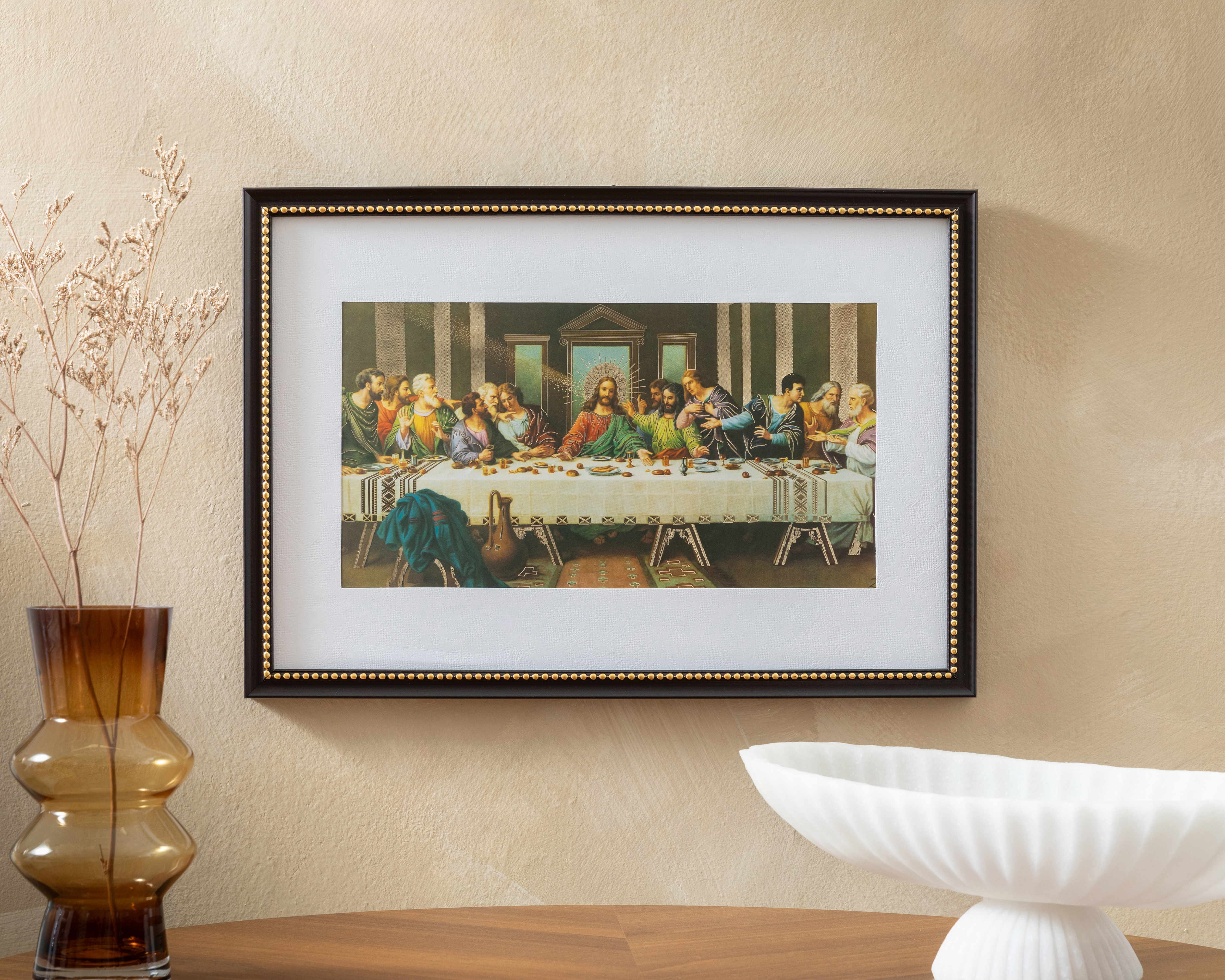 Cuadro Decorativo Última Cena Estampa Italiana