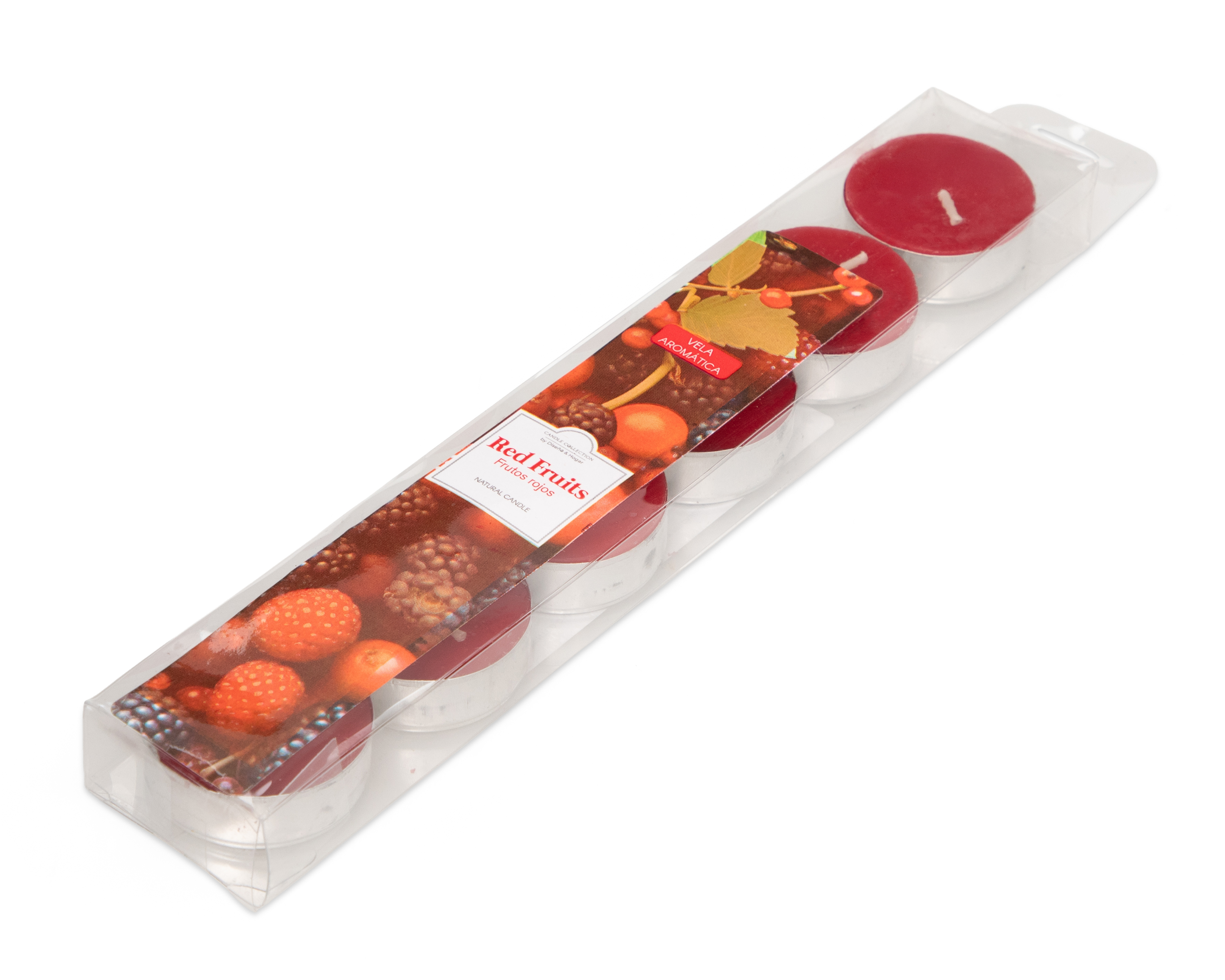 Foto 2 | Foto 2 | Vela Aromática Frutos Rojos 6 Piezas