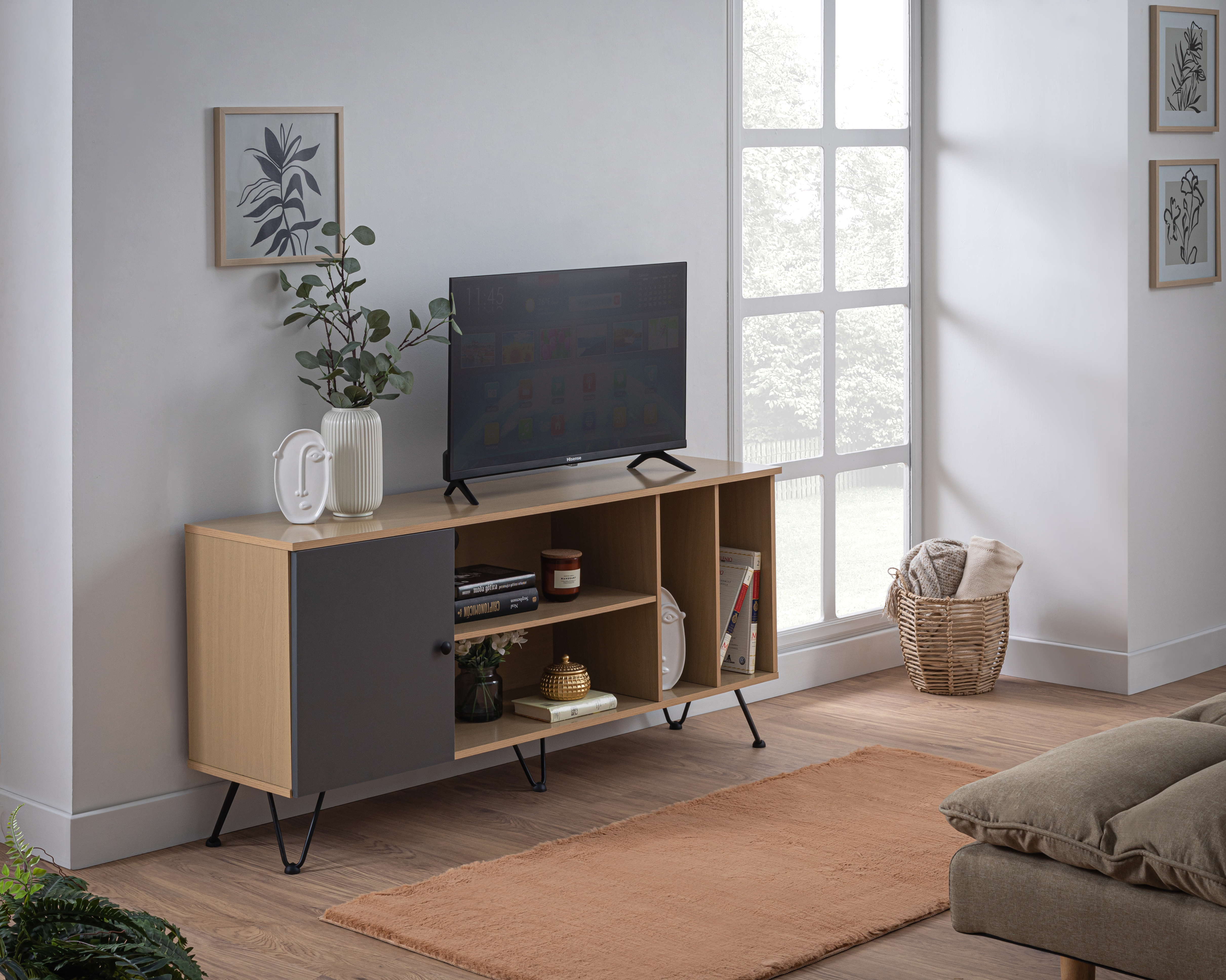 Mesa para Televisión Mobi Poseidón Café
