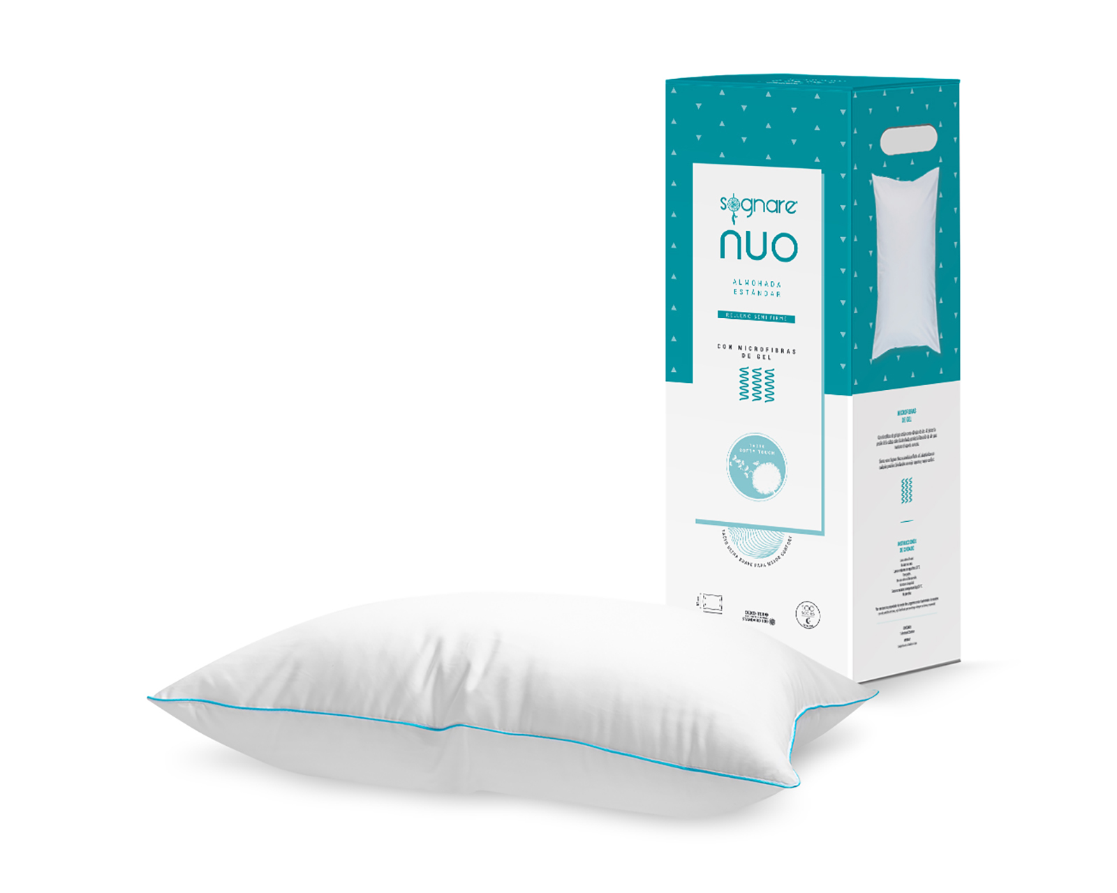 Foto 2 | Foto 2 | Almohada Sognare Nuo Estándar Semi Firme