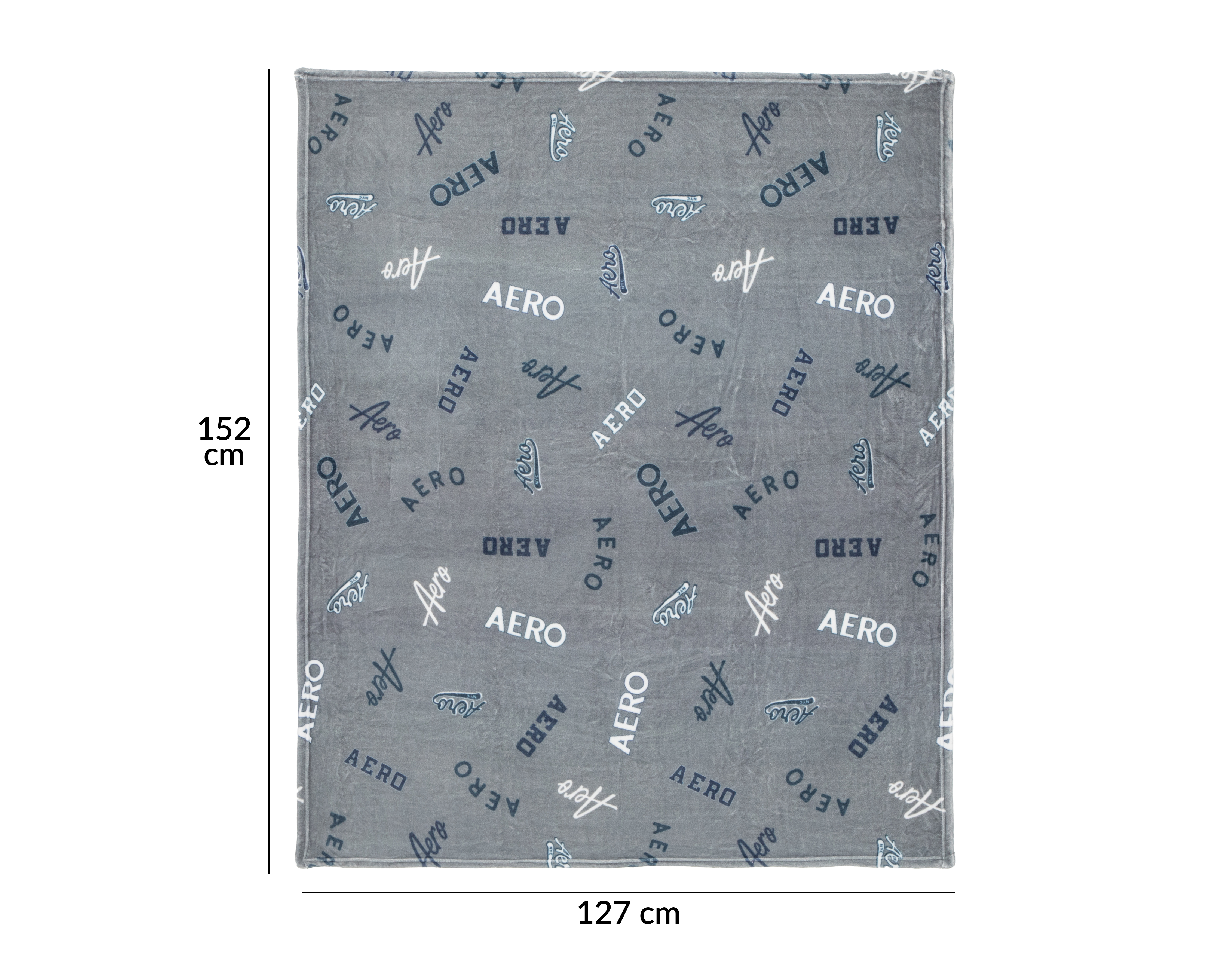 Foto 5 | Foto 5 | Frazada Estándar Aéropostale Gris