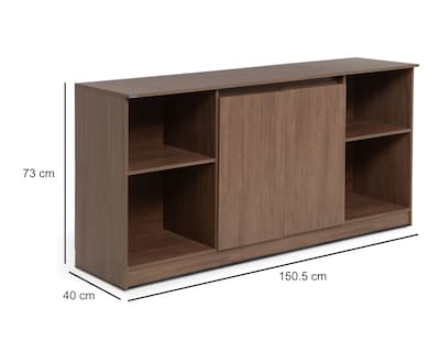 Foto 7 | Foto 7 | Mueble para TV 60 Pulgadas de Madera Mobi Hermes