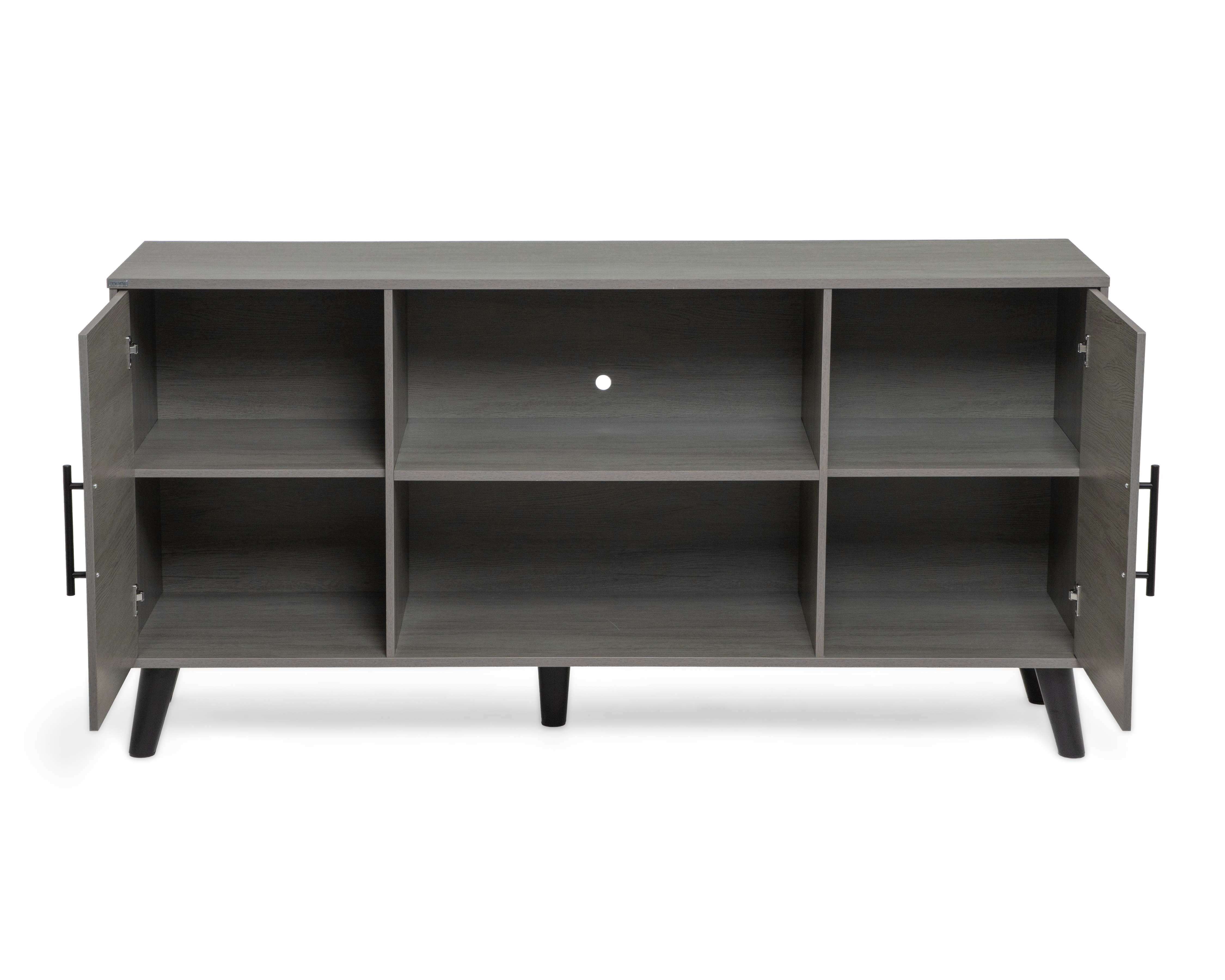 Foto 6 | Foto 6 | Mesa para TV 65 Pulgadas Gris Mobi Finlandia