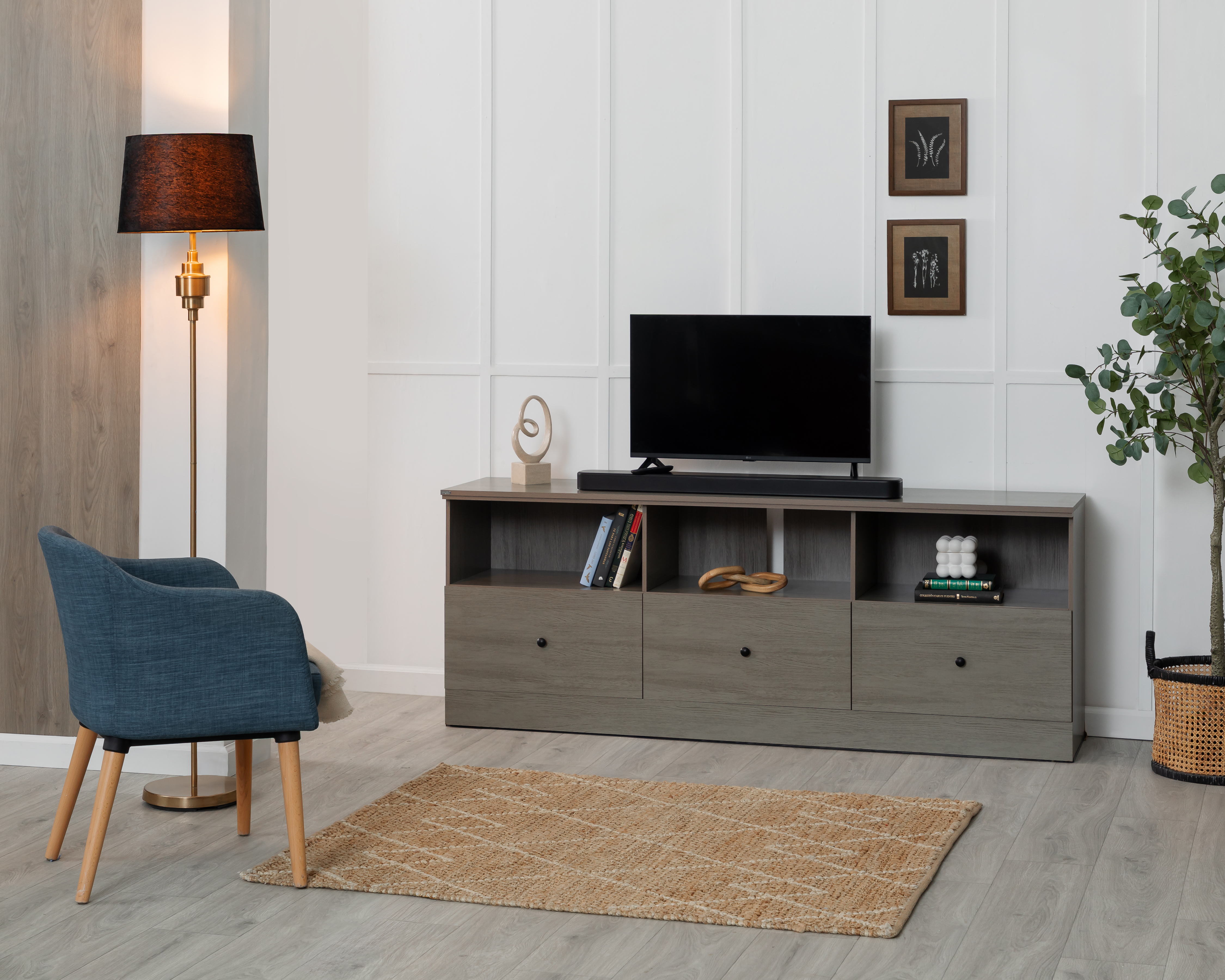 Mueble para TV 75 Pulgadas de Madera Mobi Noruega