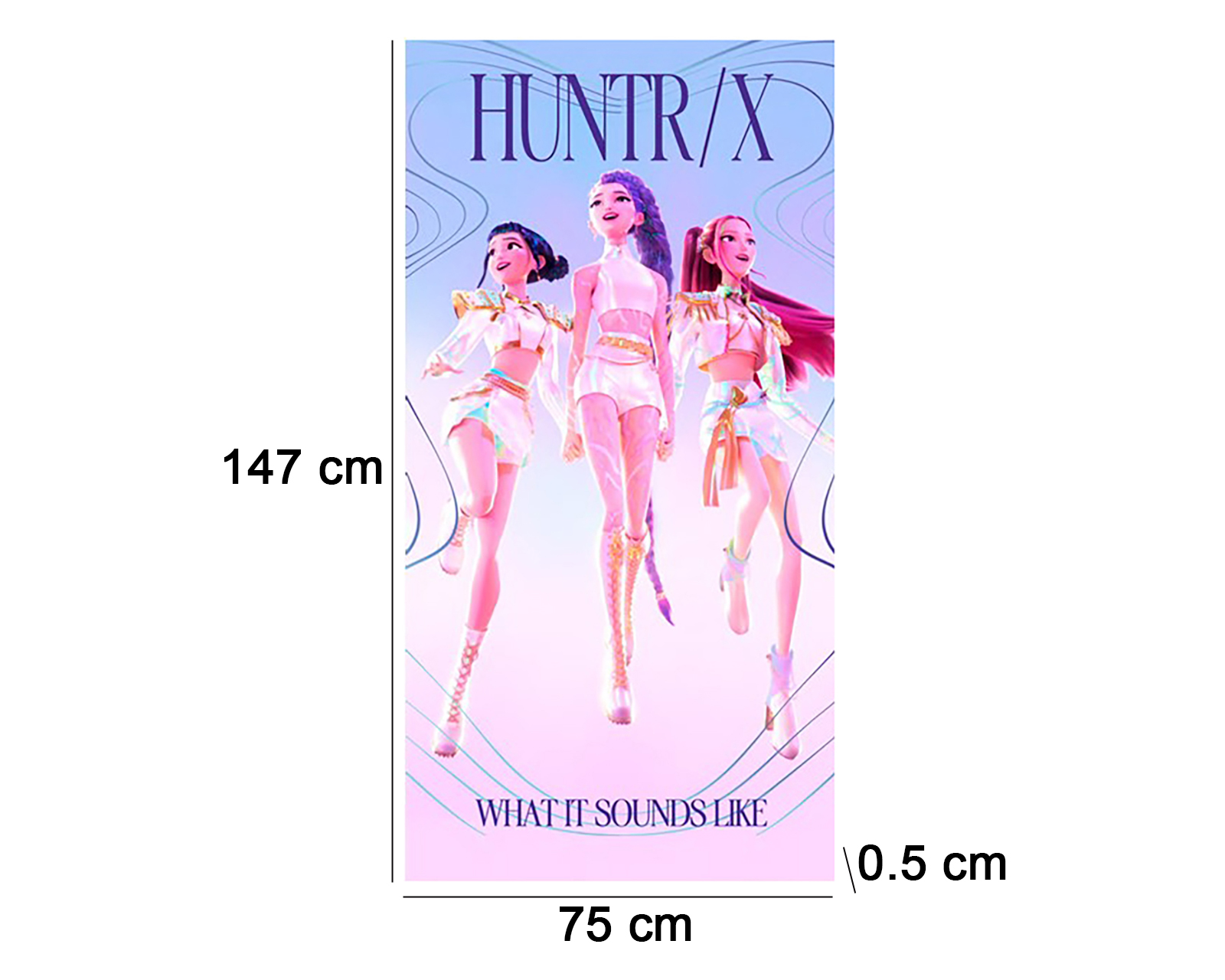 Foto 7 | Foto 7 | Toalla para Baño Providencia Kpop Huntrix