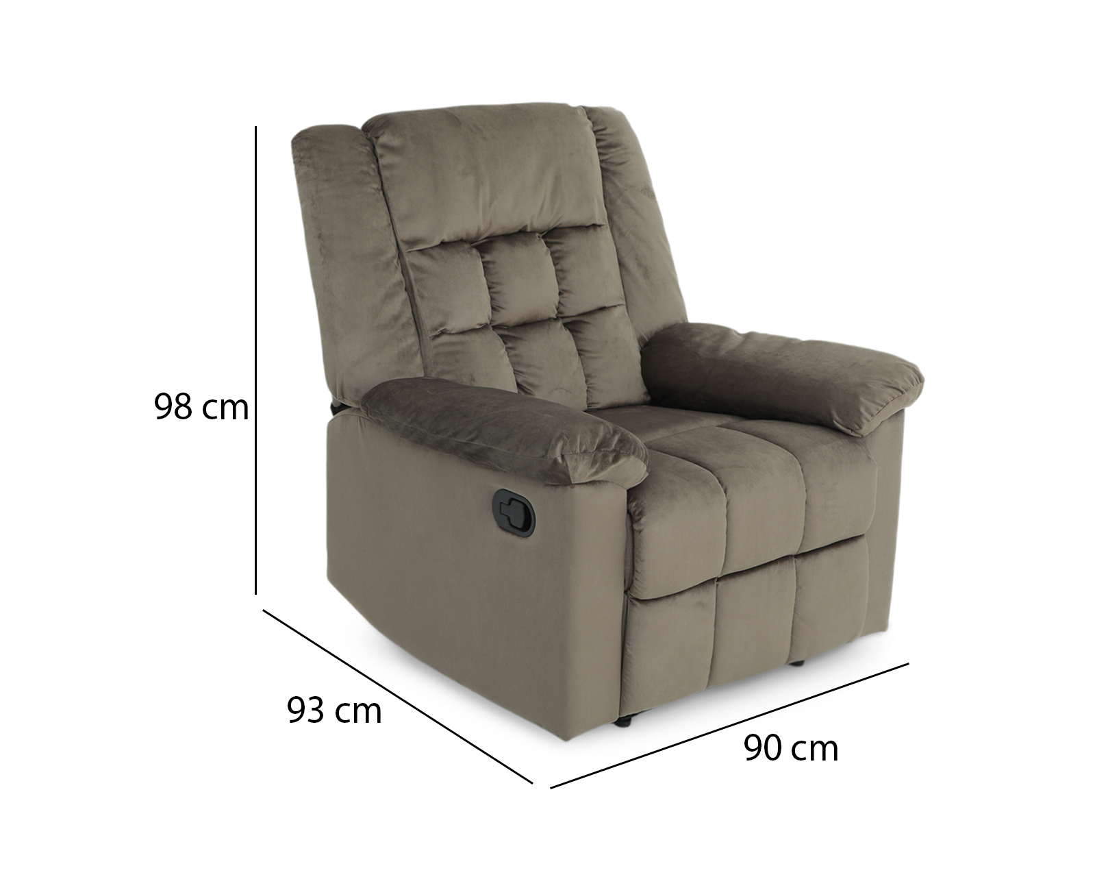 Foto 7 pulgar | Foto 6 | Sillón Reclinable Manual Ikal Alicia