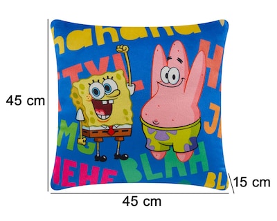 Foto 5 | Foto 5 | Cojín Decorativo Bob Esponja Azul