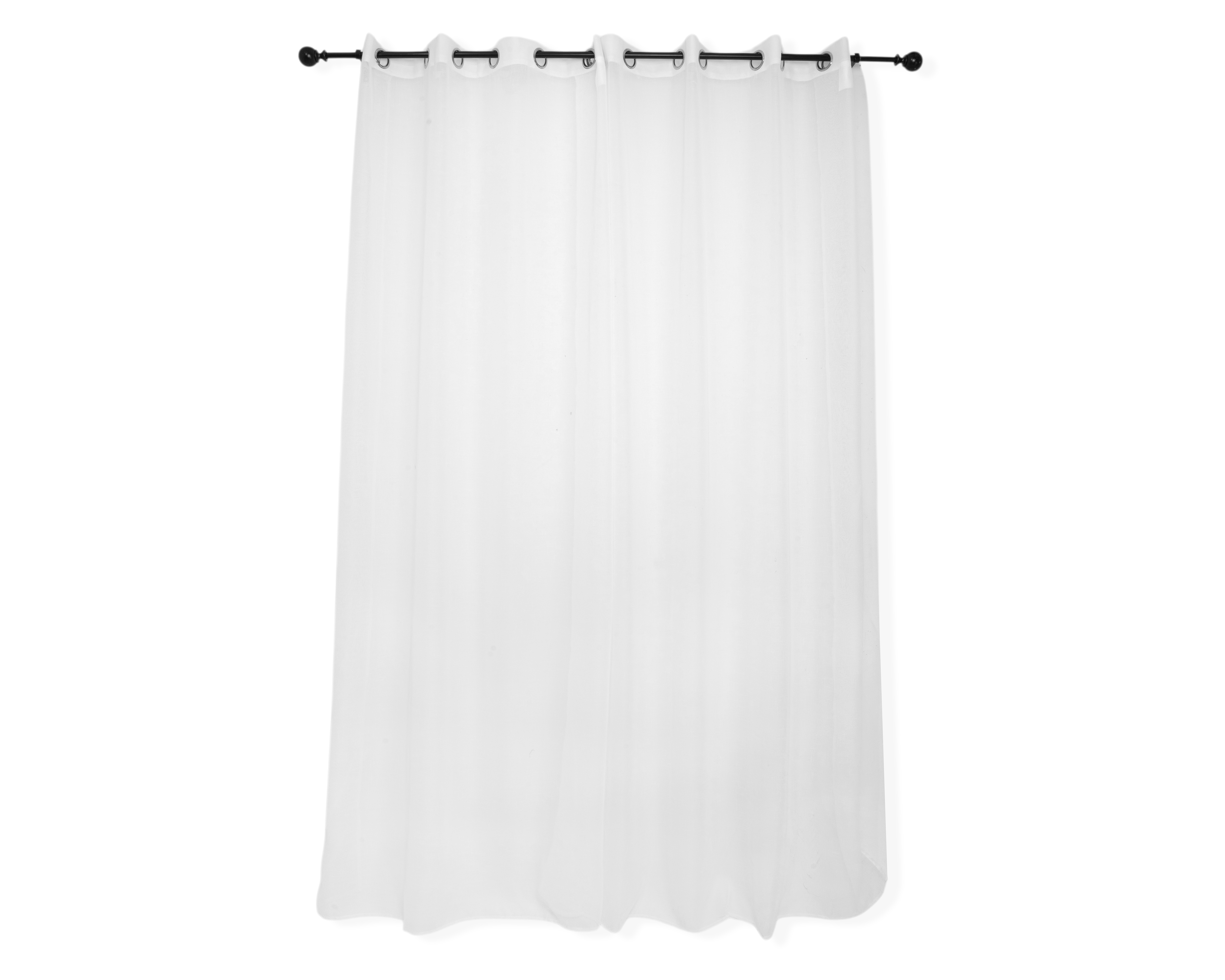 Foto 2 | Foto 2 | Cortina Sarina 140 x 255 cm Blanco