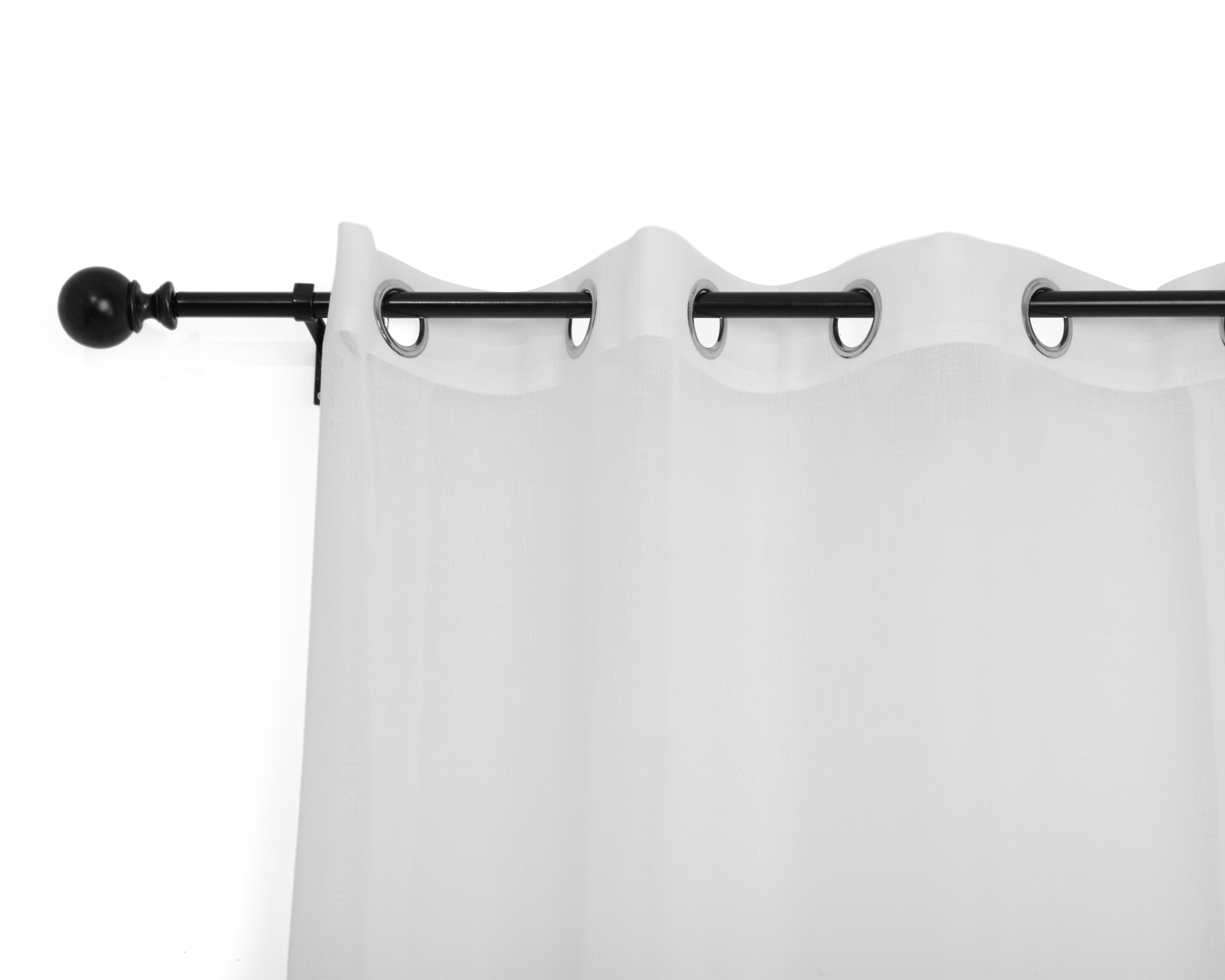 Foto 3 | Foto 3 | Cortina Sarina 140 x 255 cm Blanco