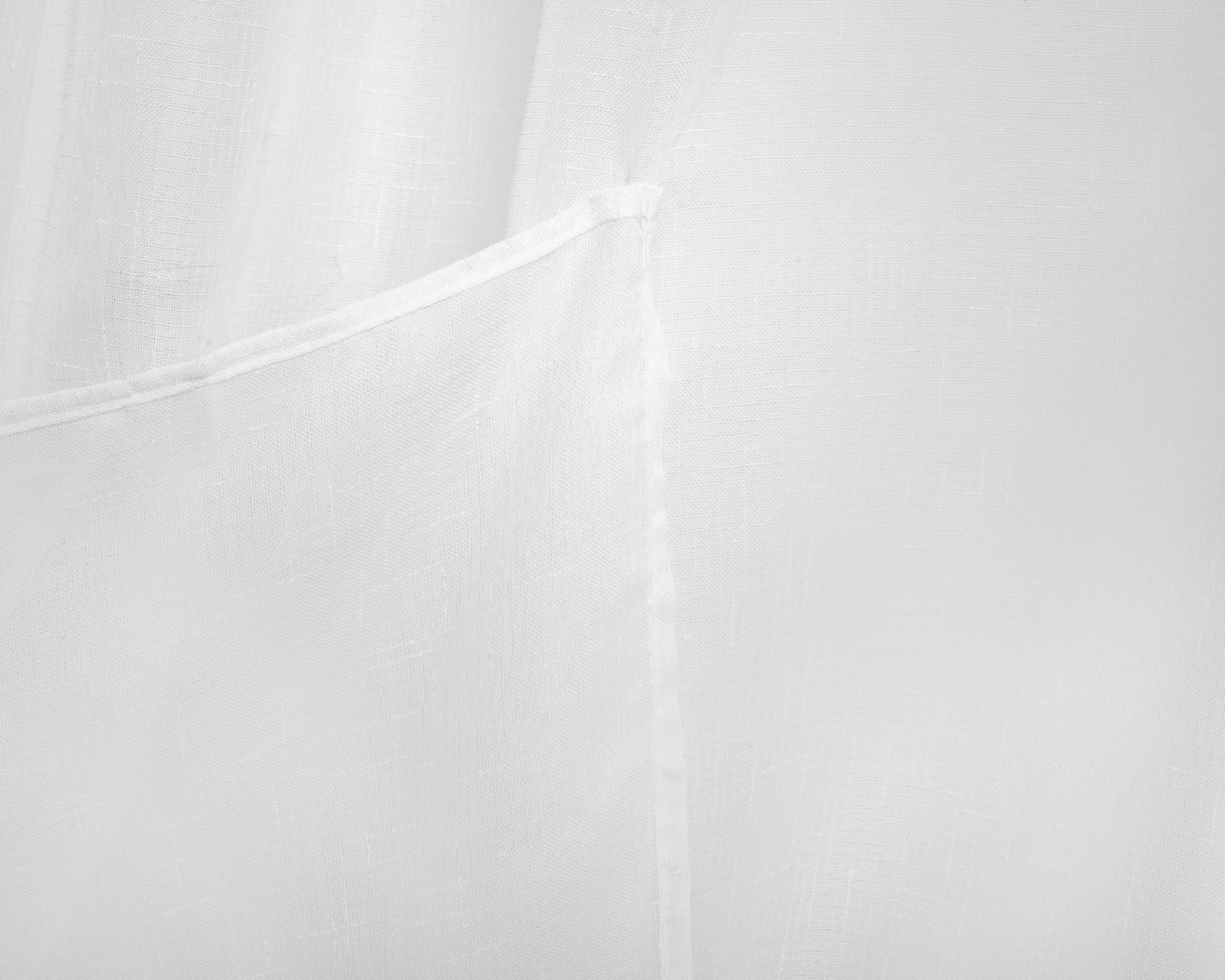 Foto 5 pulgar | Foto 4 | Cortina Sarina 140 x 255 cm Blanco