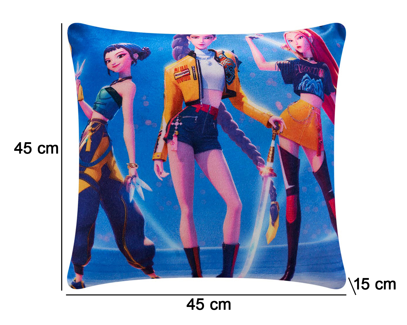 Foto 6 pulgar | Foto 5 | Cojín Decorativo KPop Demon Hunters