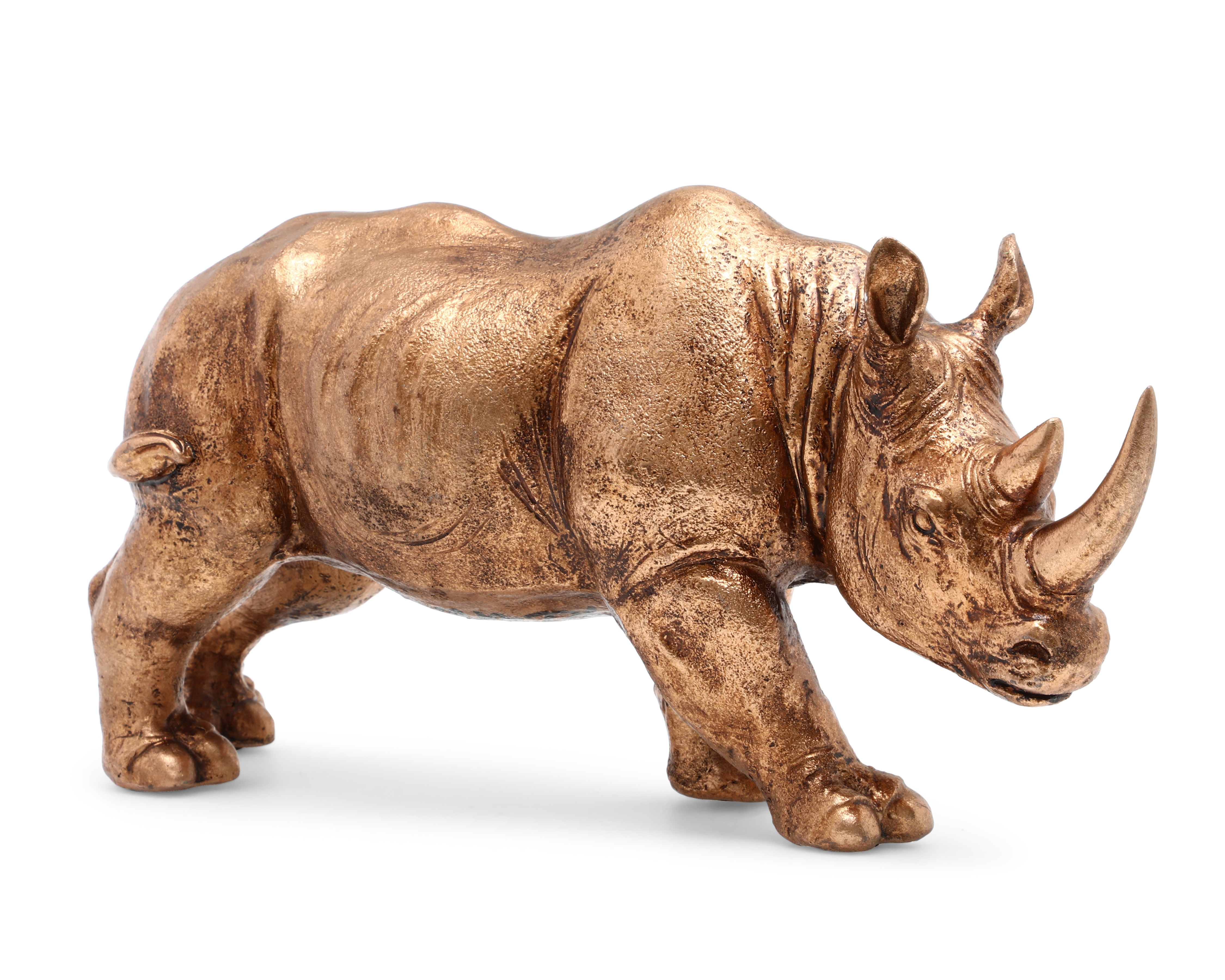 Escultura de Rinoceronte Rustyno