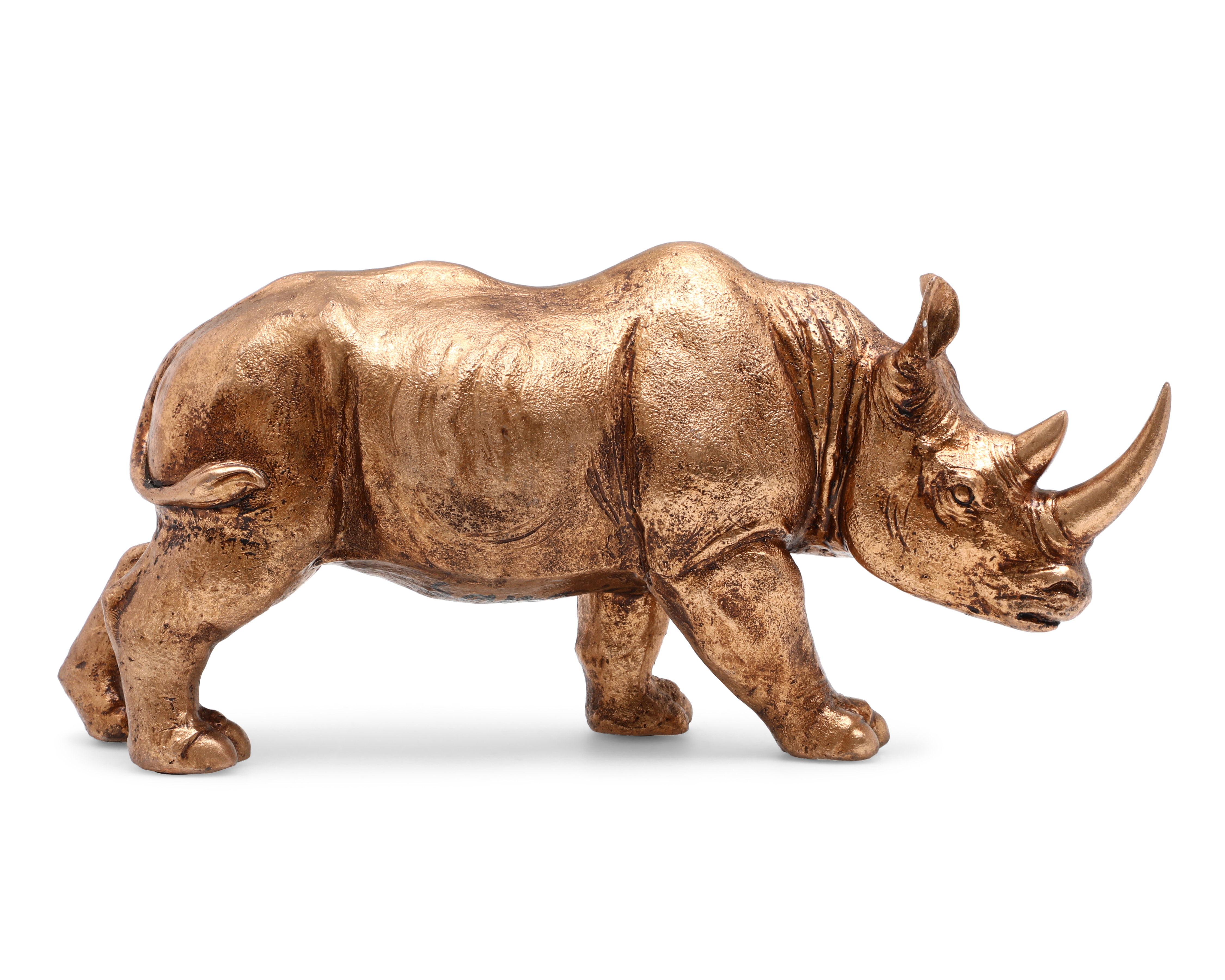 Foto 3 pulgar | Foto 2 | Escultura de Rinoceronte Rustyno