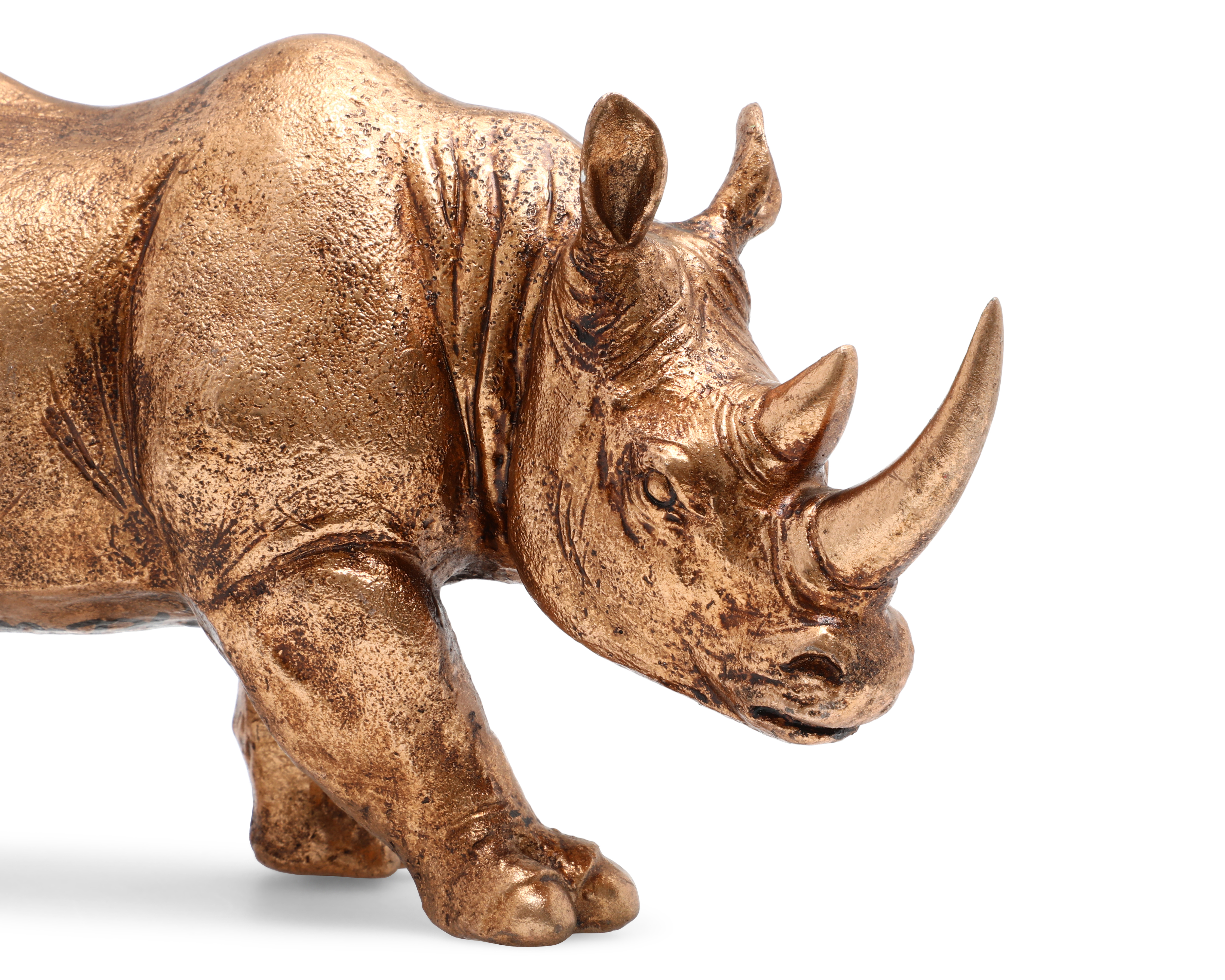 Foto 4 | Foto 4 | Escultura de Rinoceronte Rustyno