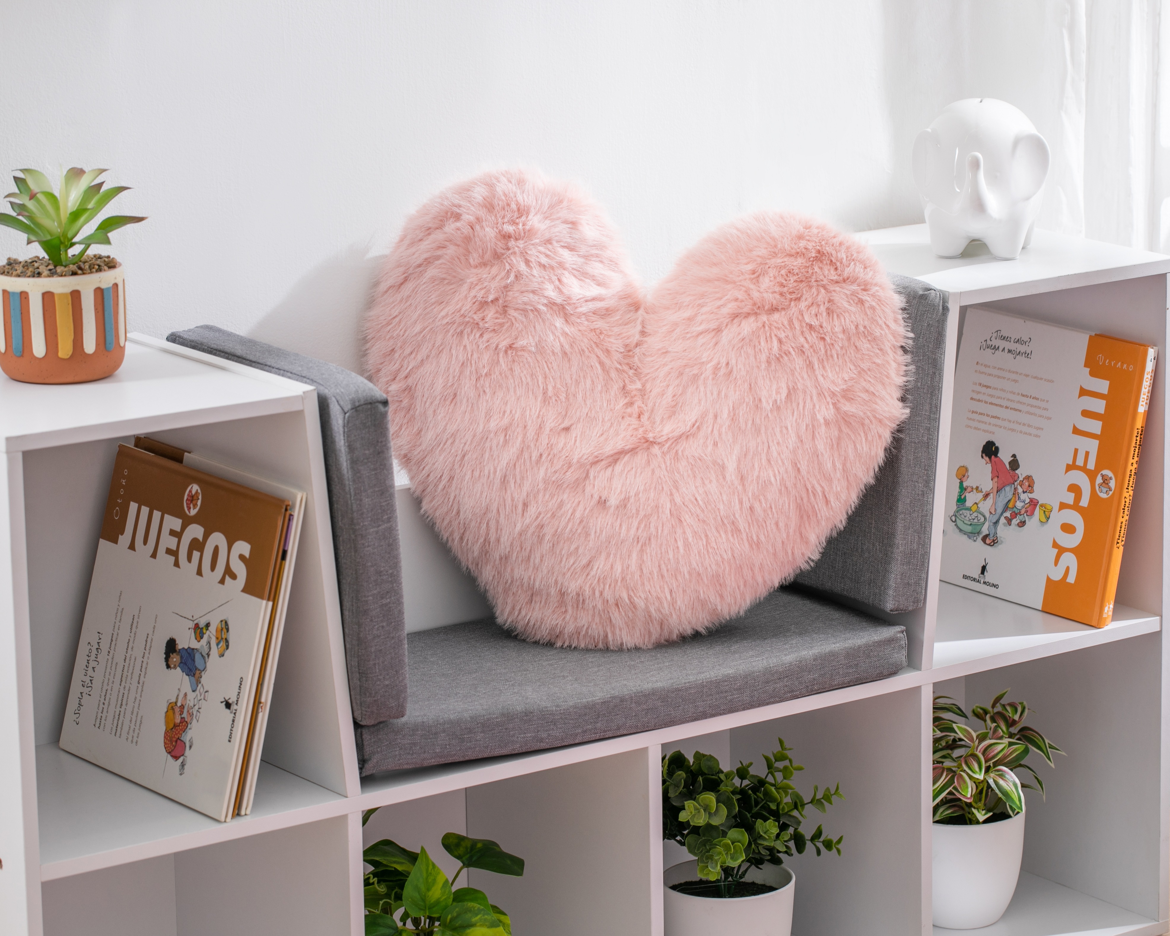 Foto 5 | Foto 5 | Cojín Decorativo Corazón
