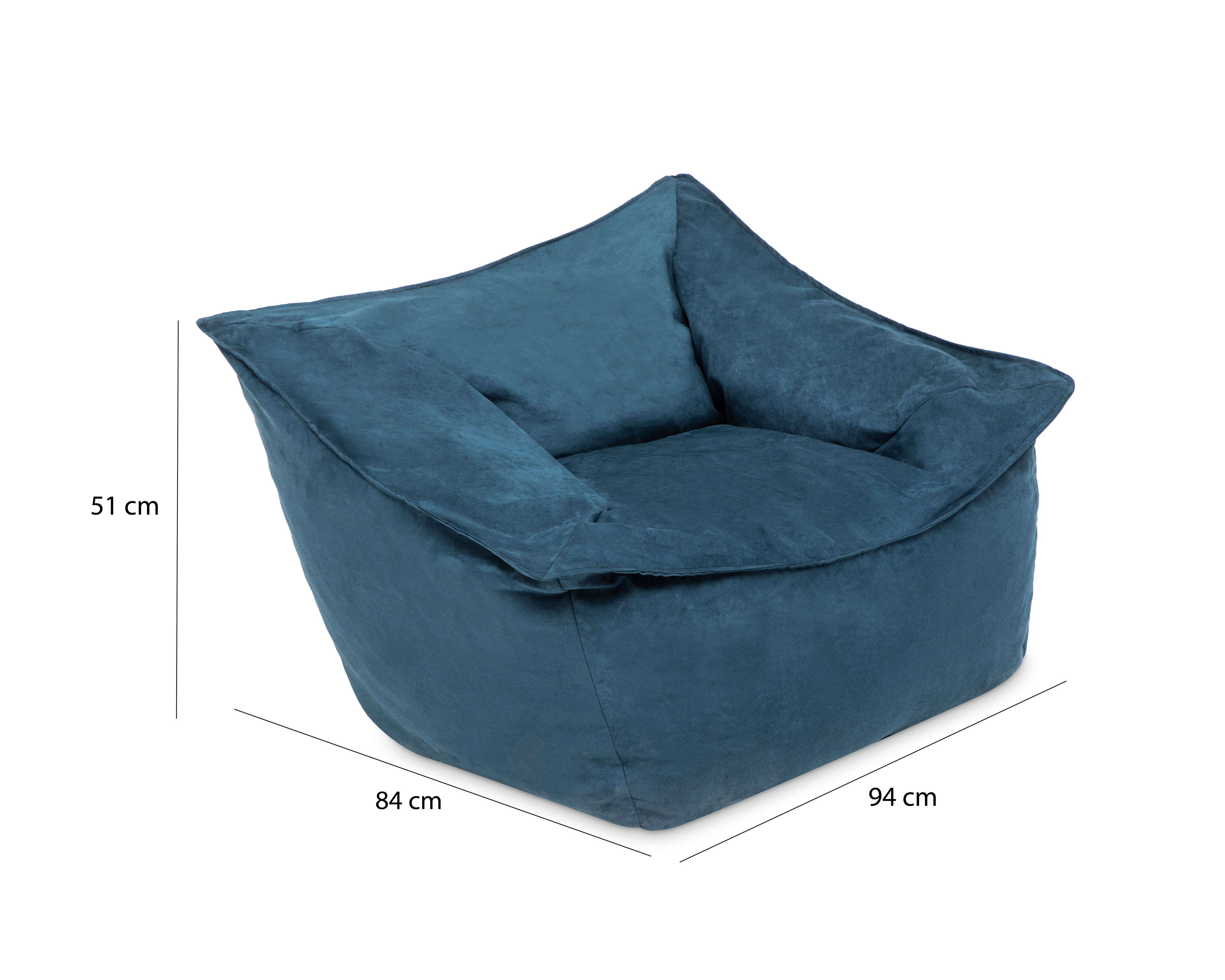 Foto 7 pulgar | Foto 6 | Sillón Ocasional Hidra Azul Contemporáneo 1 Pieza