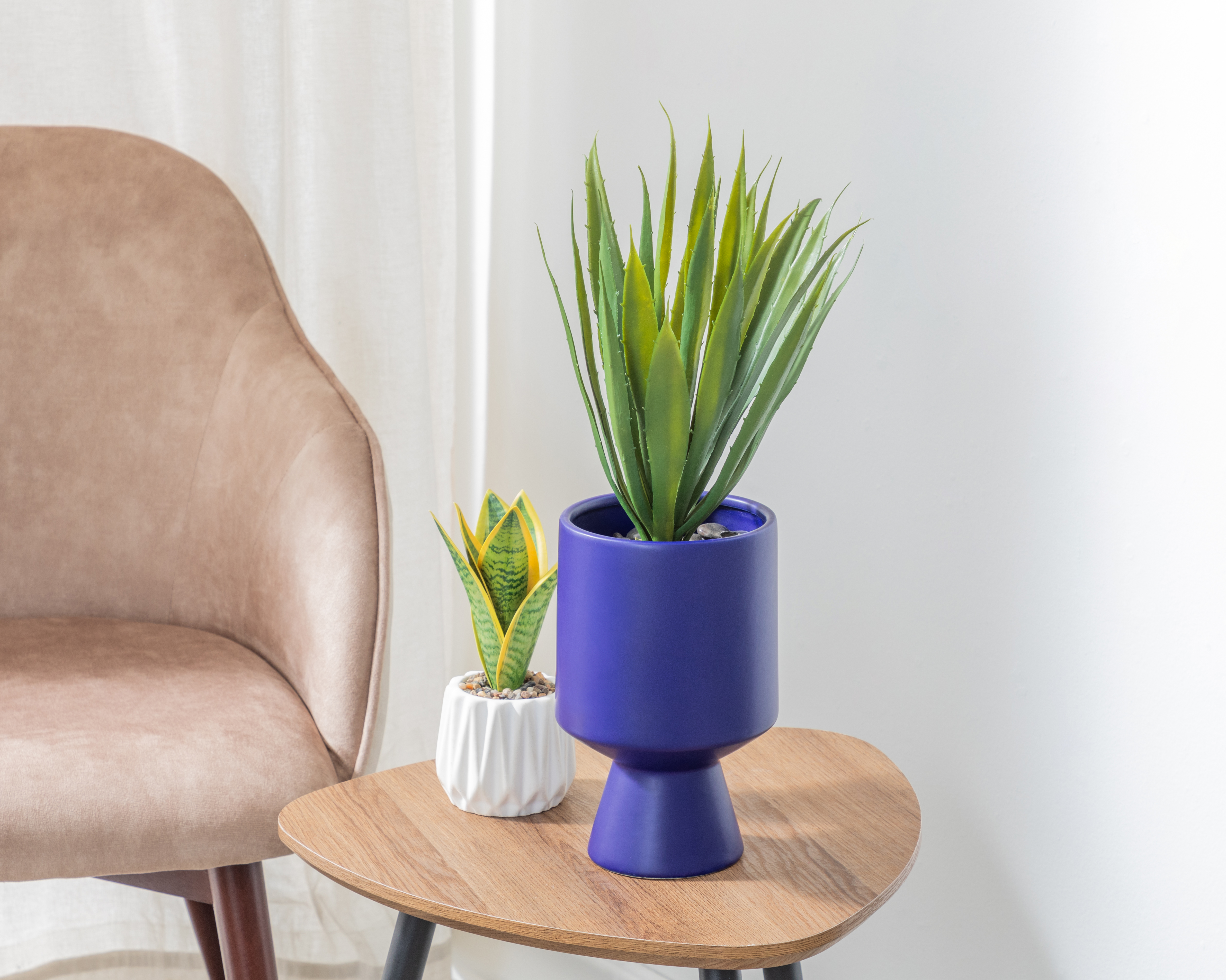 Foto 5 pulgar | Foto 4 | Planta Artificial con Maceta Starhaus 22.86 cm