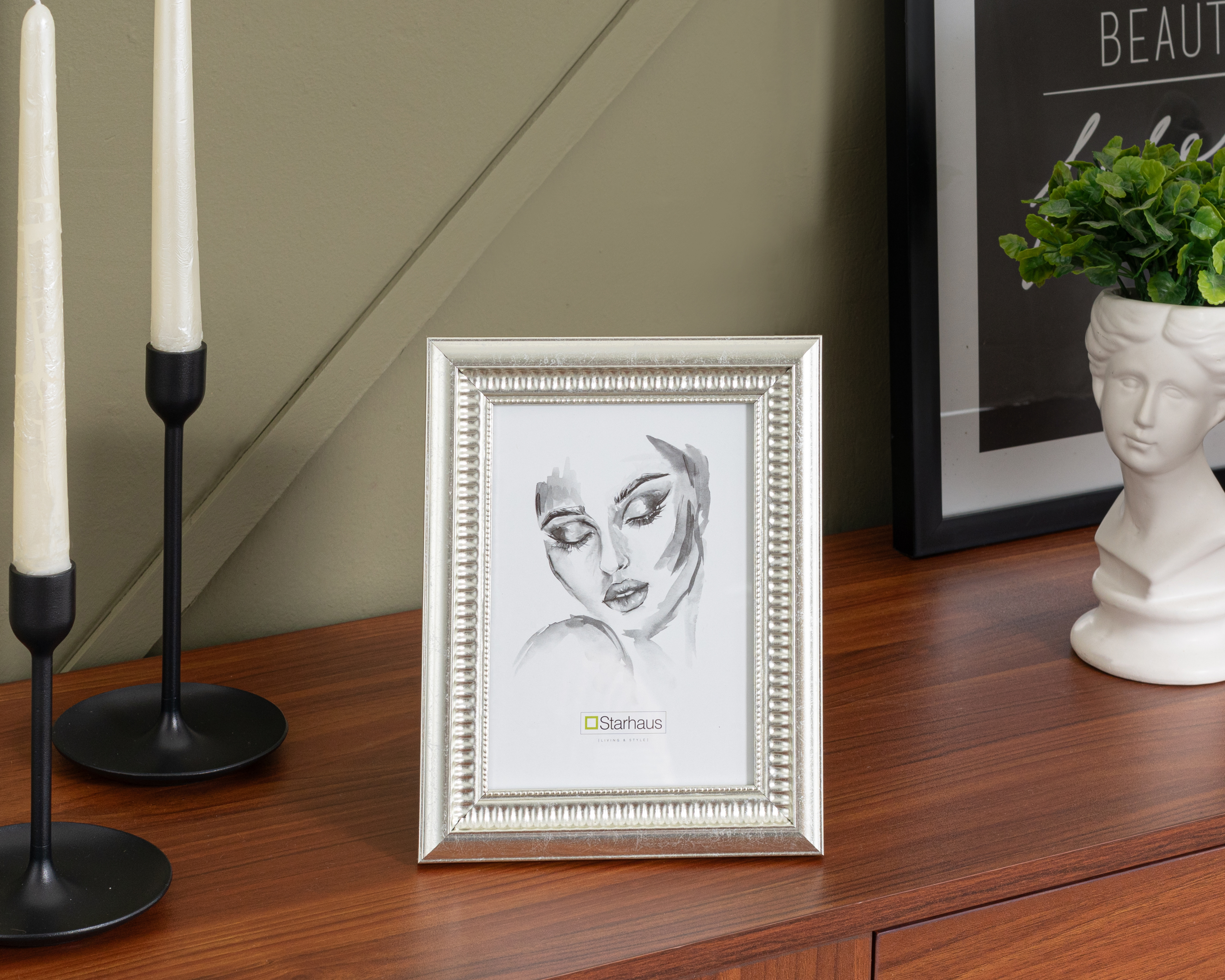 Foto 4 | Foto 4 | Portarretrato de Plástico 5 x 7"