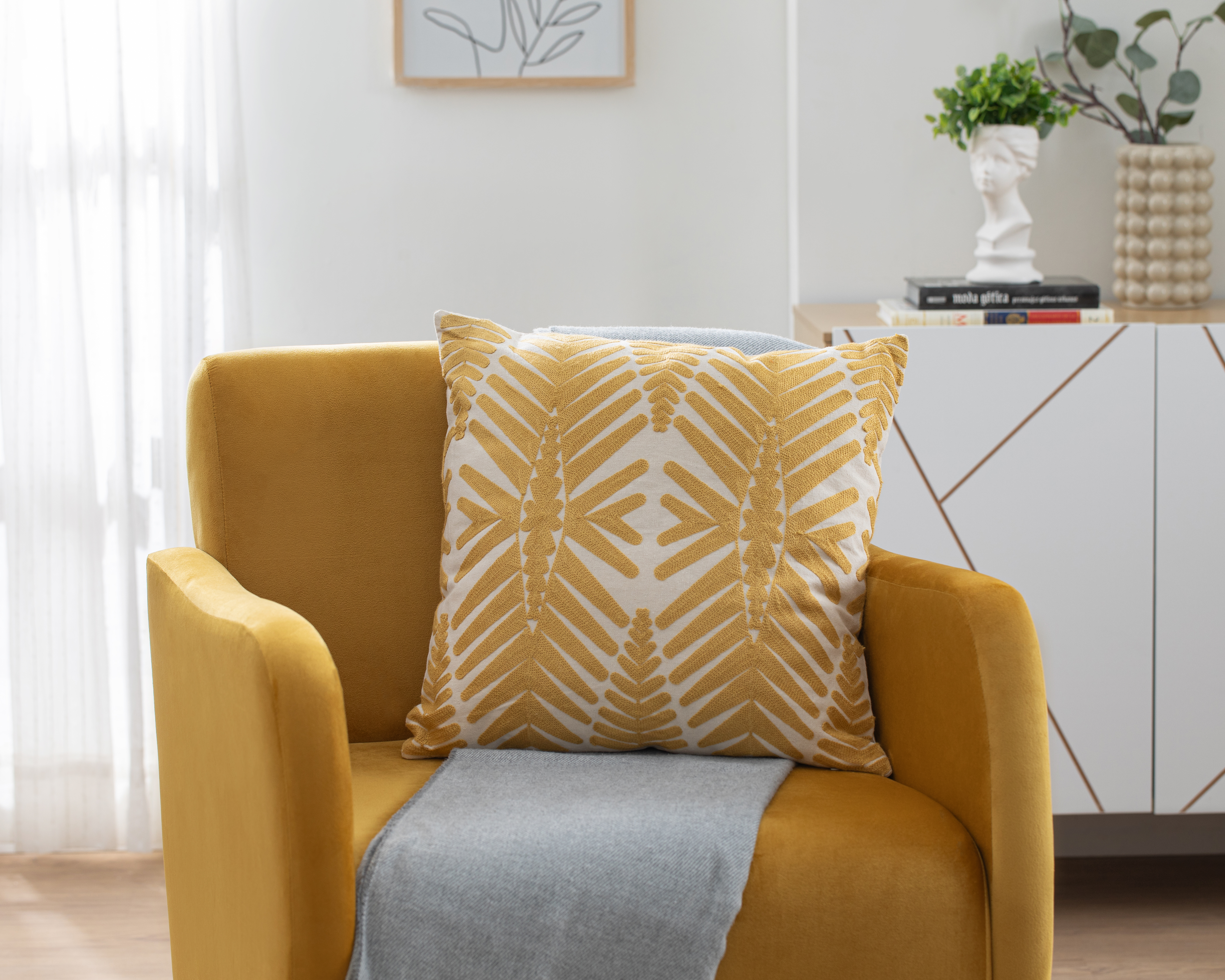 Foto 5 | Foto 5 | Cojín Decorativo Jazmín