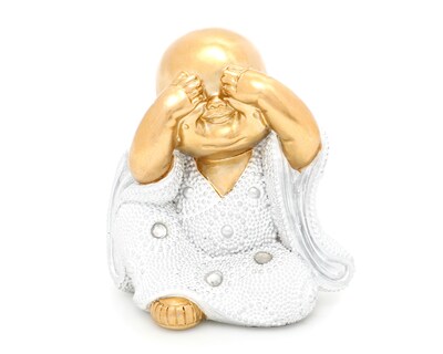 Foto 4 | Foto 4 | Escultura de Buda Pau 3 Piezas