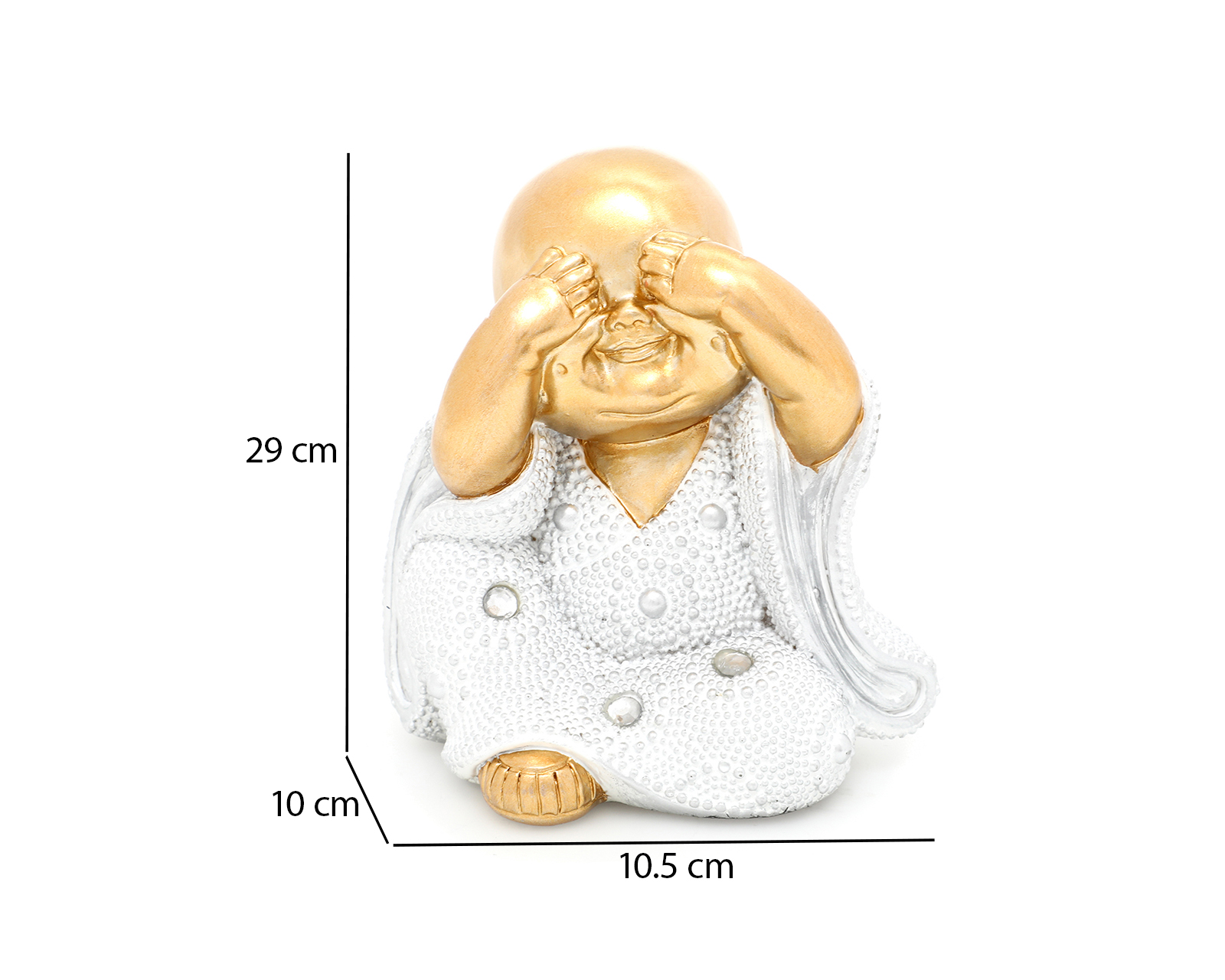 Foto 8 pulgar | Foto 7 | Escultura de Buda Pau 3 Piezas