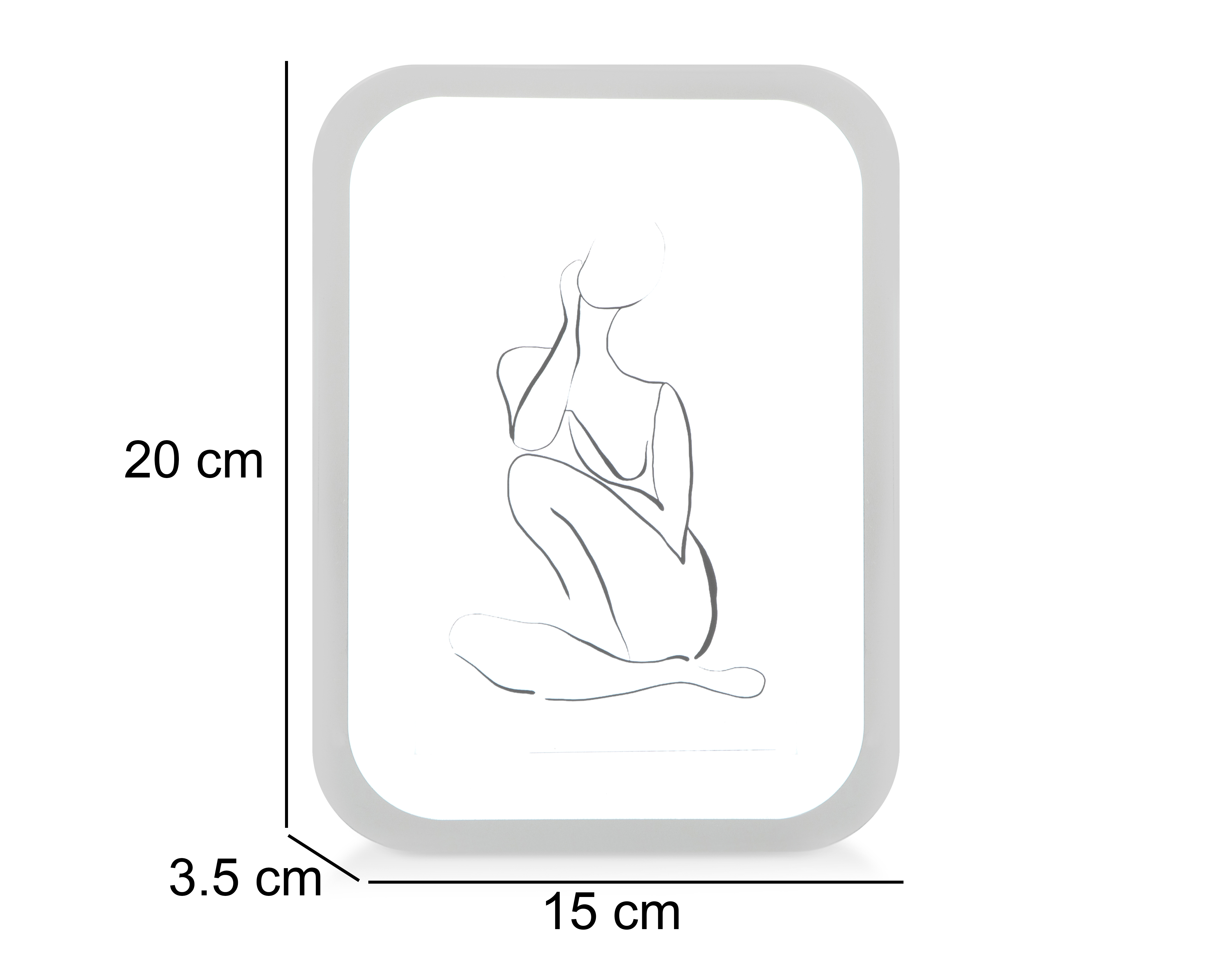 Foto 6 pulgar | Foto 5 | Portarretrato de Metal 5 x 6"