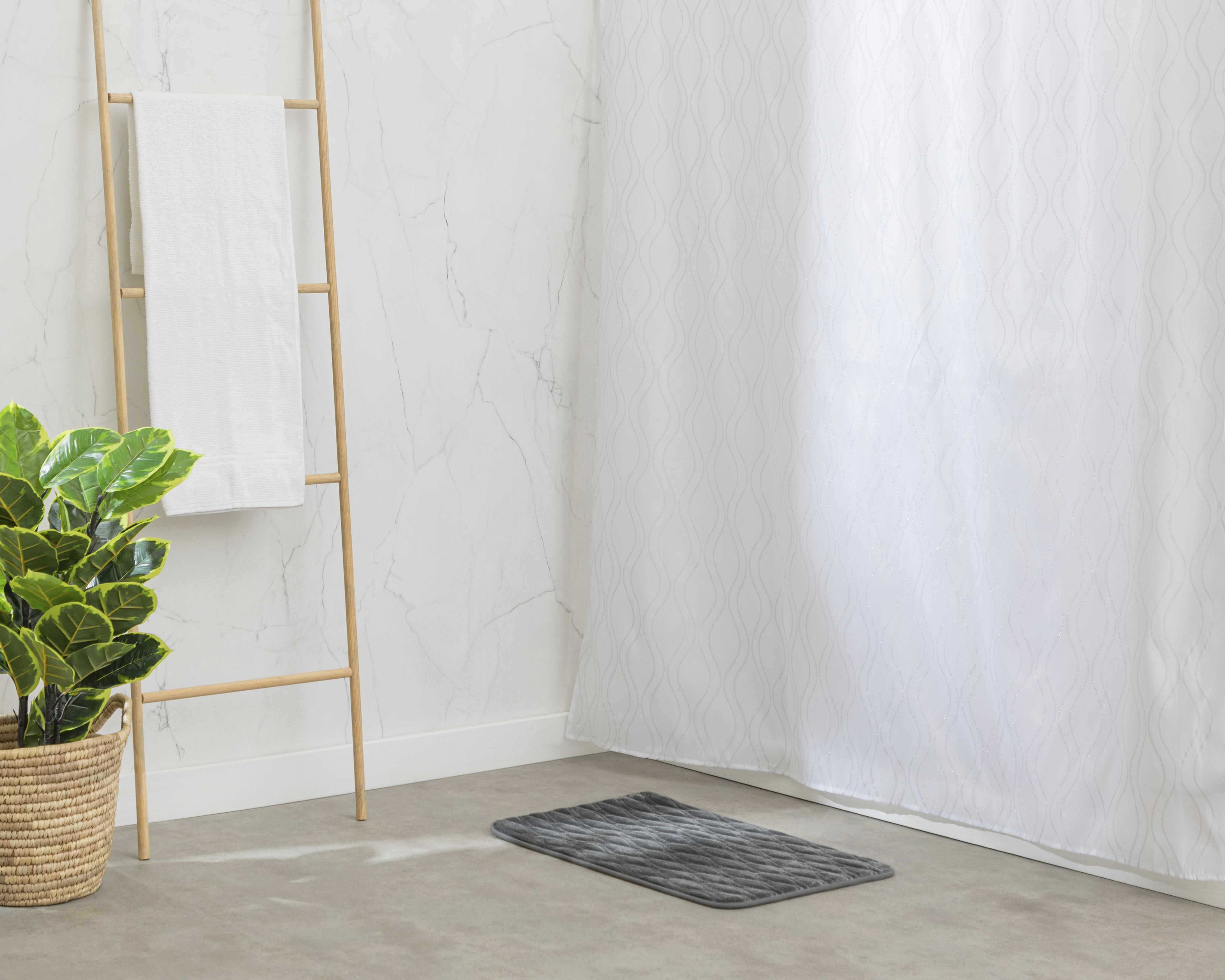 Foto 1 | Foto 1 | Cortina y Tapete para Baño Starhaus