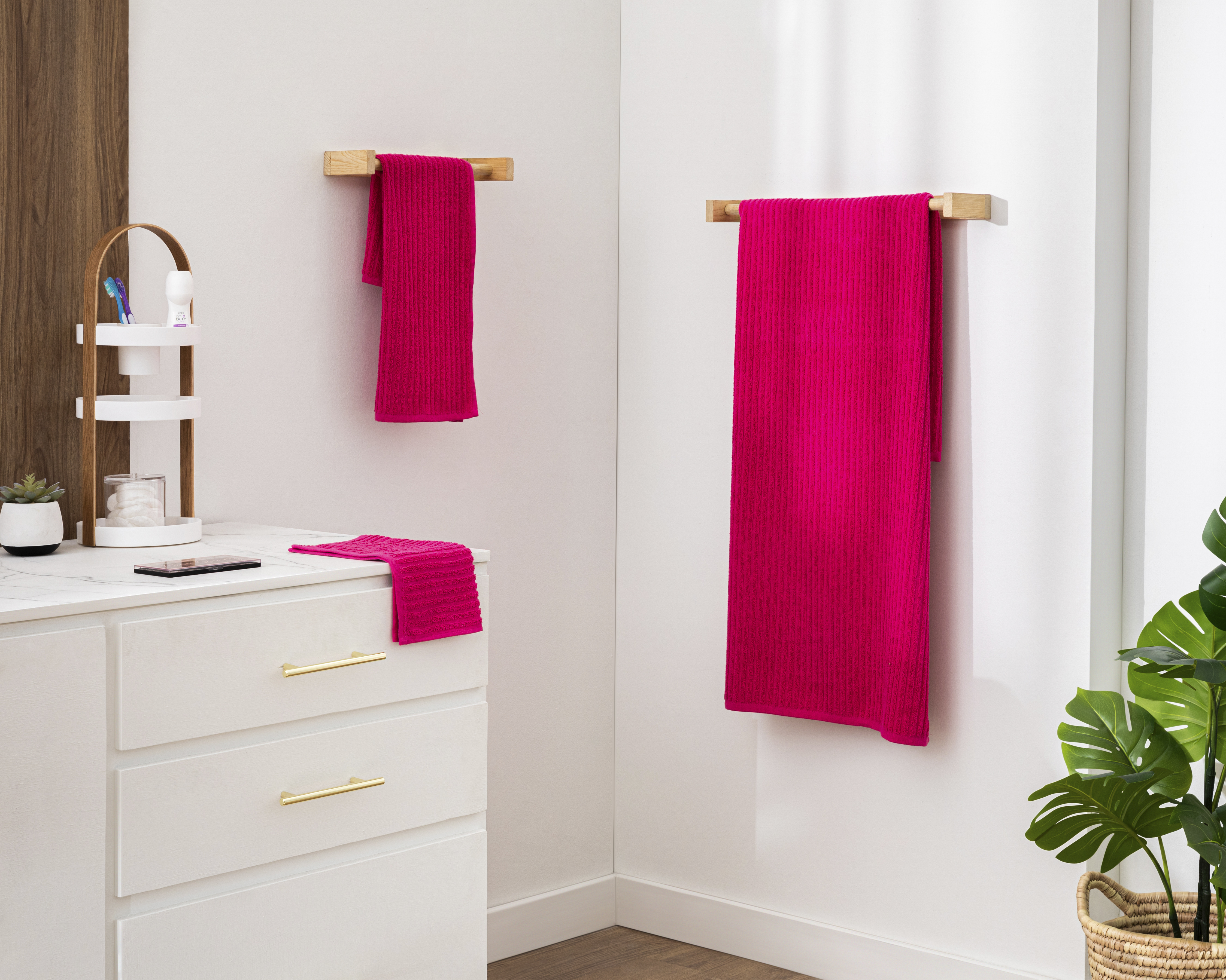 Foto 5 pulgar | Foto 4 | Toallas Starhaus Ningaloo Rosa 3 Piezas