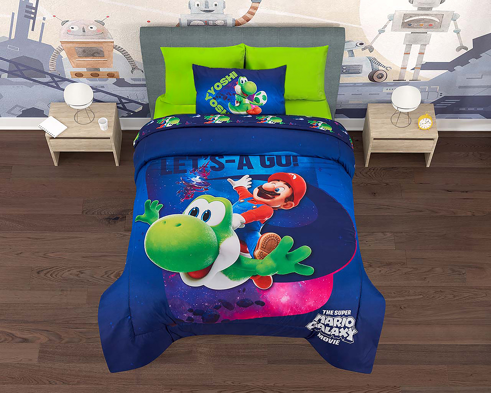 Foto 3 pulgar | Foto 2 | Edredón Individual con Funda para Almohada Providencia Mario Bros 2 Piezas