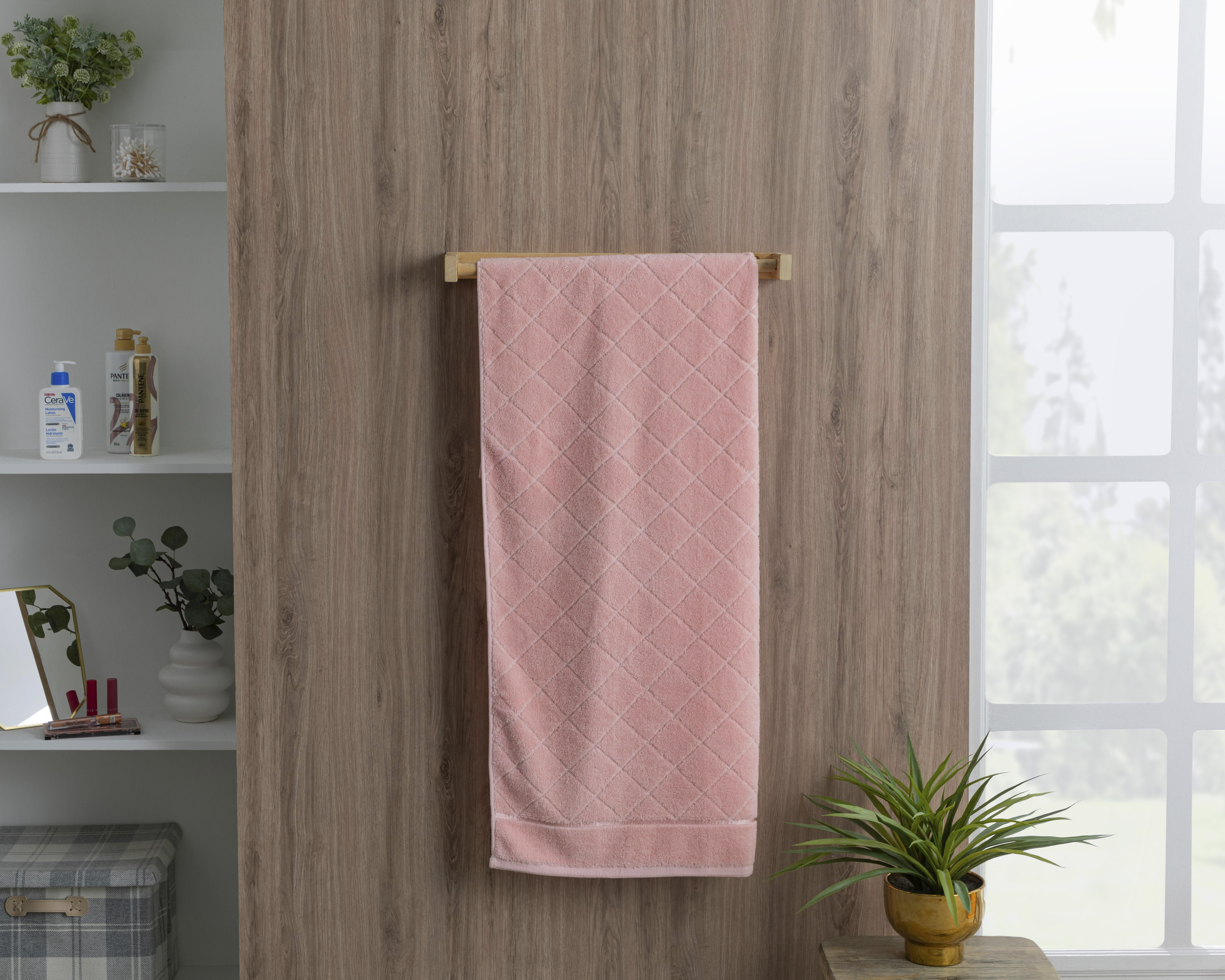 Foto 5 pulgar | Foto 4 | Toalla de Medio Baño Romina Rosa