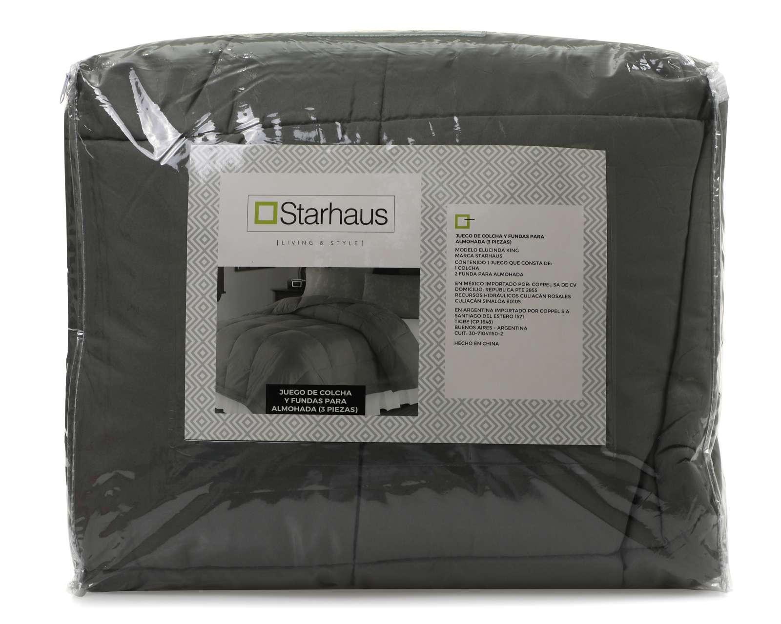 Foto 4 pulgar | Foto 3 | Edredón Starhaus King Size Elucinda King 3 Piezas