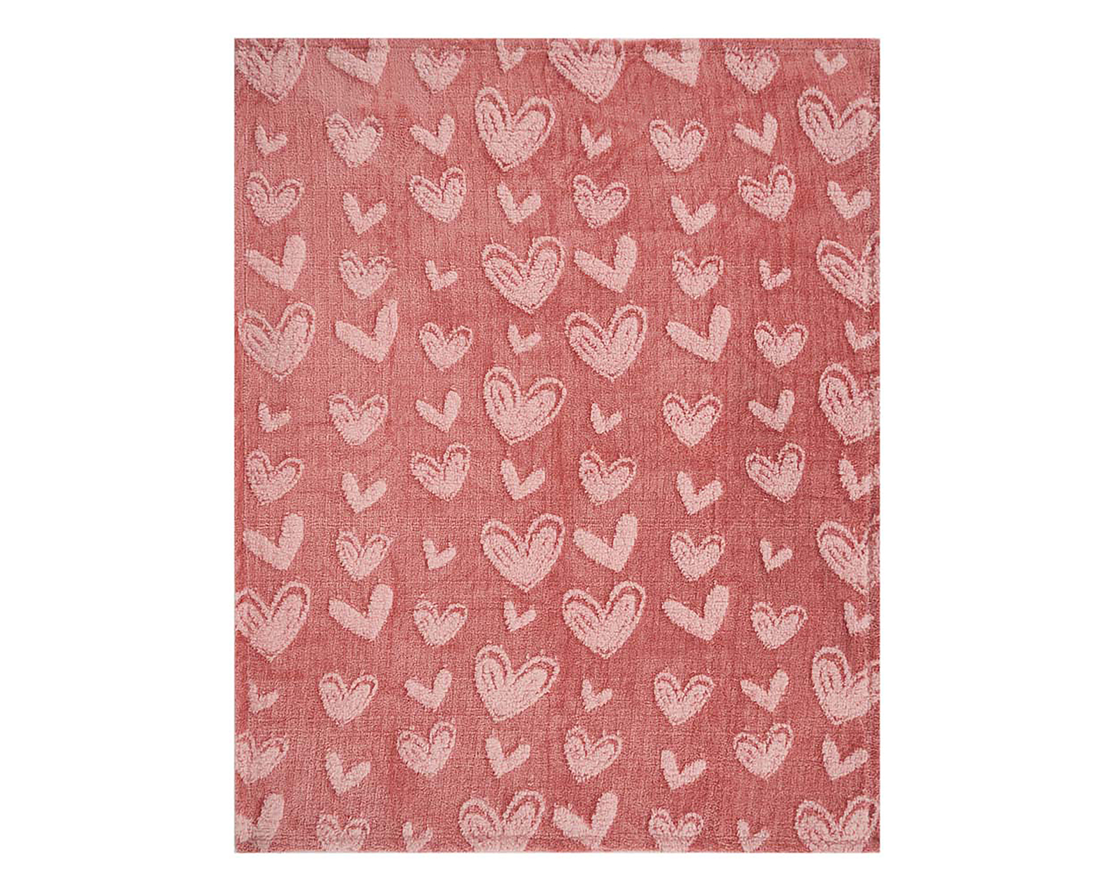 Foto 1 | Foto 1 | Frazada Individual Providencia Jacquard de Corazones