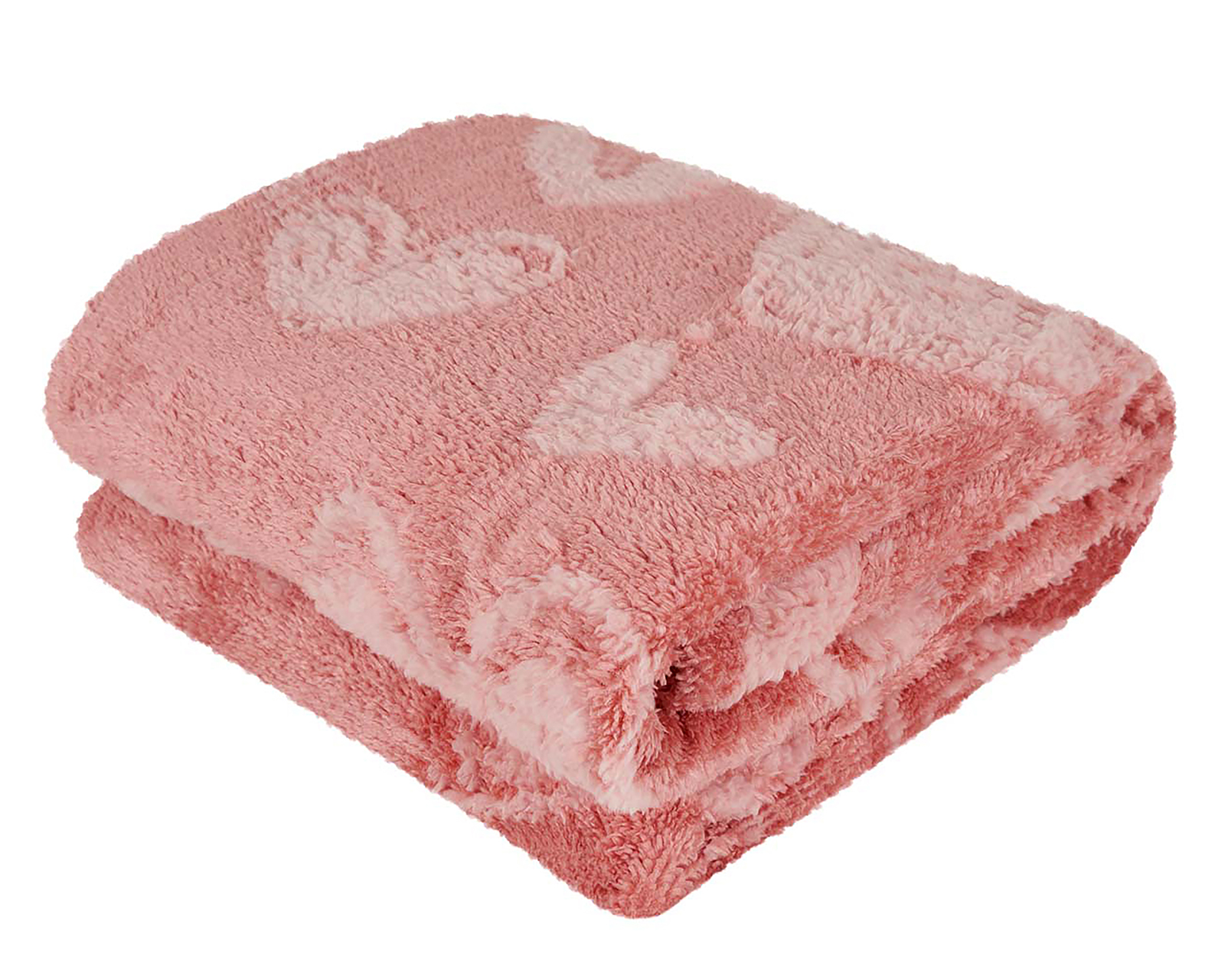 Foto 4 | Foto 4 | Frazada Individual Providencia Jacquard de Corazones